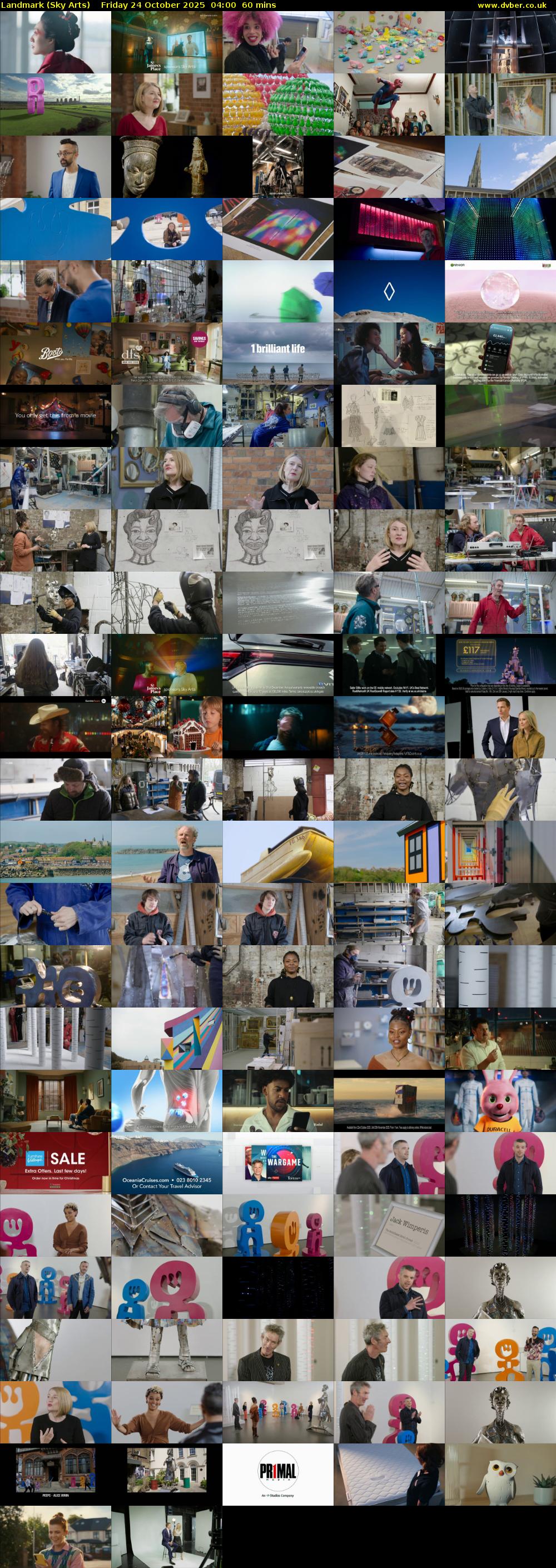 Landmark (Sky Arts) Friday 24 October 2025 04:00 - 05:00