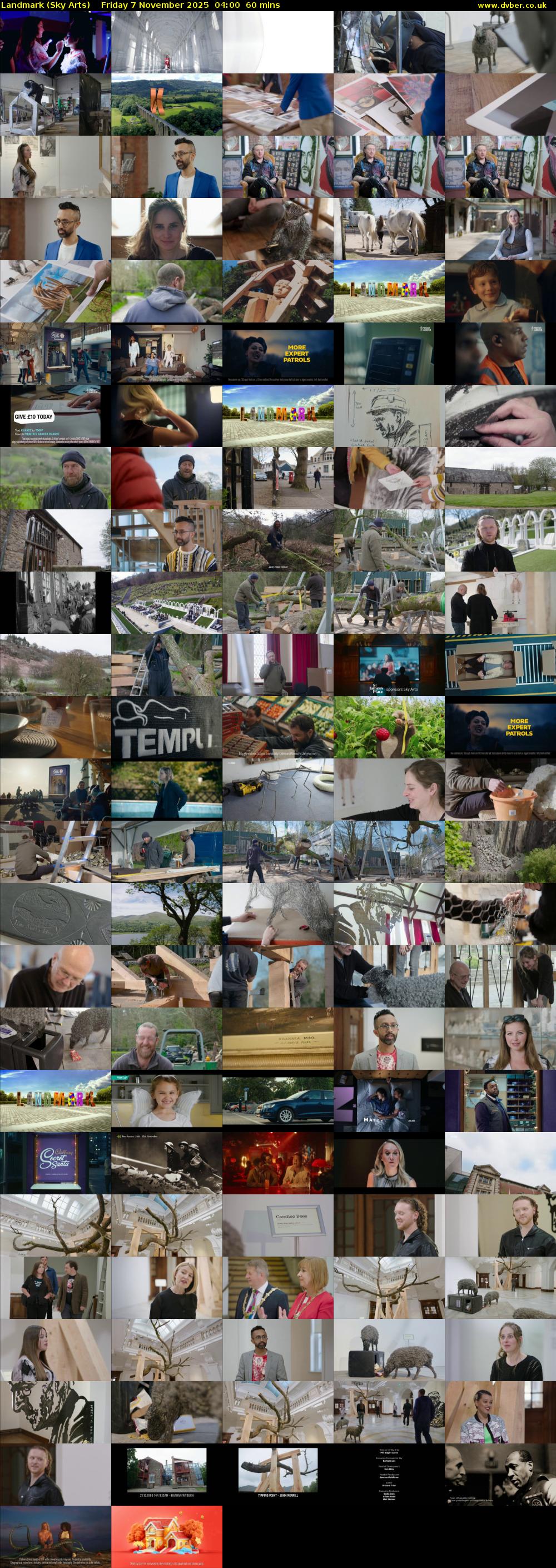 Landmark (Sky Arts) Friday 7 November 2025 04:00 - 05:00