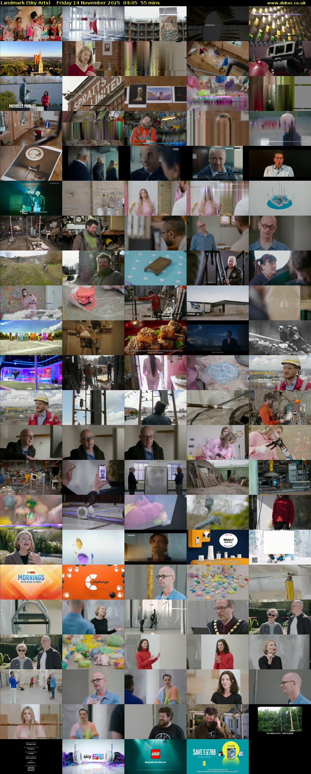 Landmark (Sky Arts) Friday 14 November 2025 04:05 - 05:00