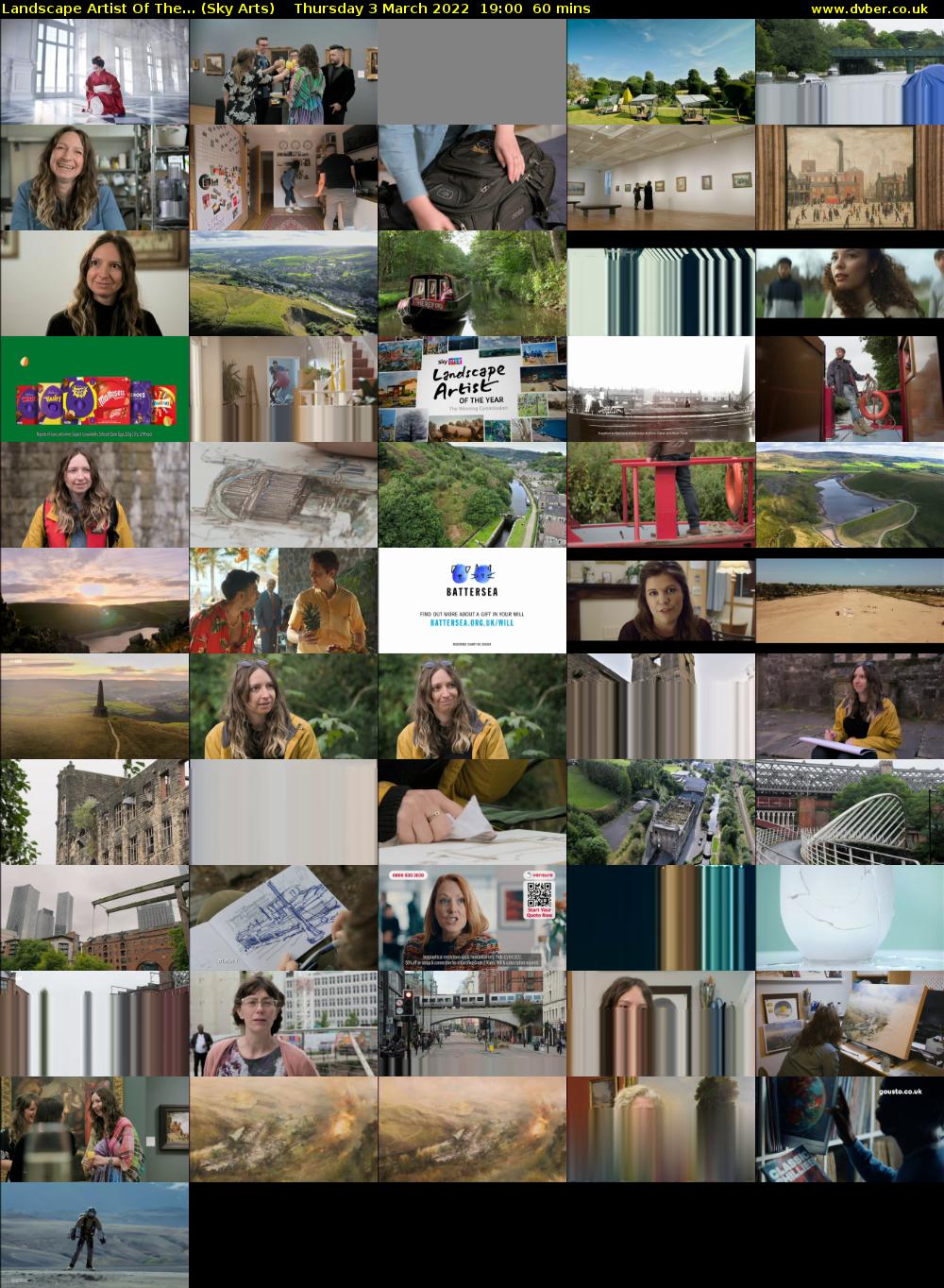 Landscape Artist Of The... (Sky Arts) Thursday 3 March 2022 19:00 - 20:00