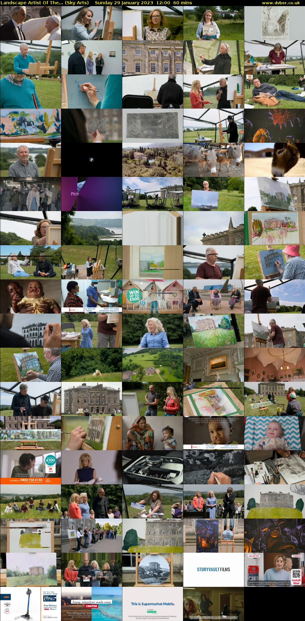 Landscape Artist Of The... (Sky Arts) Sunday 29 January 2023 12:00 - 13:00