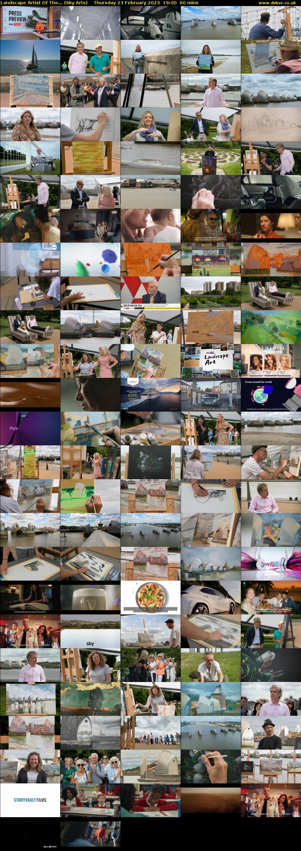 Landscape Artist Of The... (Sky Arts) Thursday 23 February 2023 19:00 - 20:00
