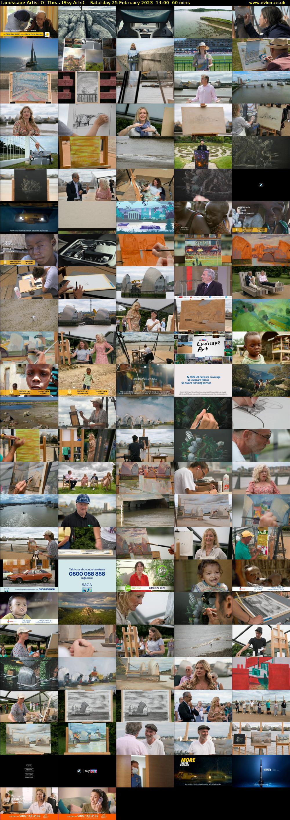 Landscape Artist Of The... (Sky Arts) Saturday 25 February 2023 14:00 - 15:00