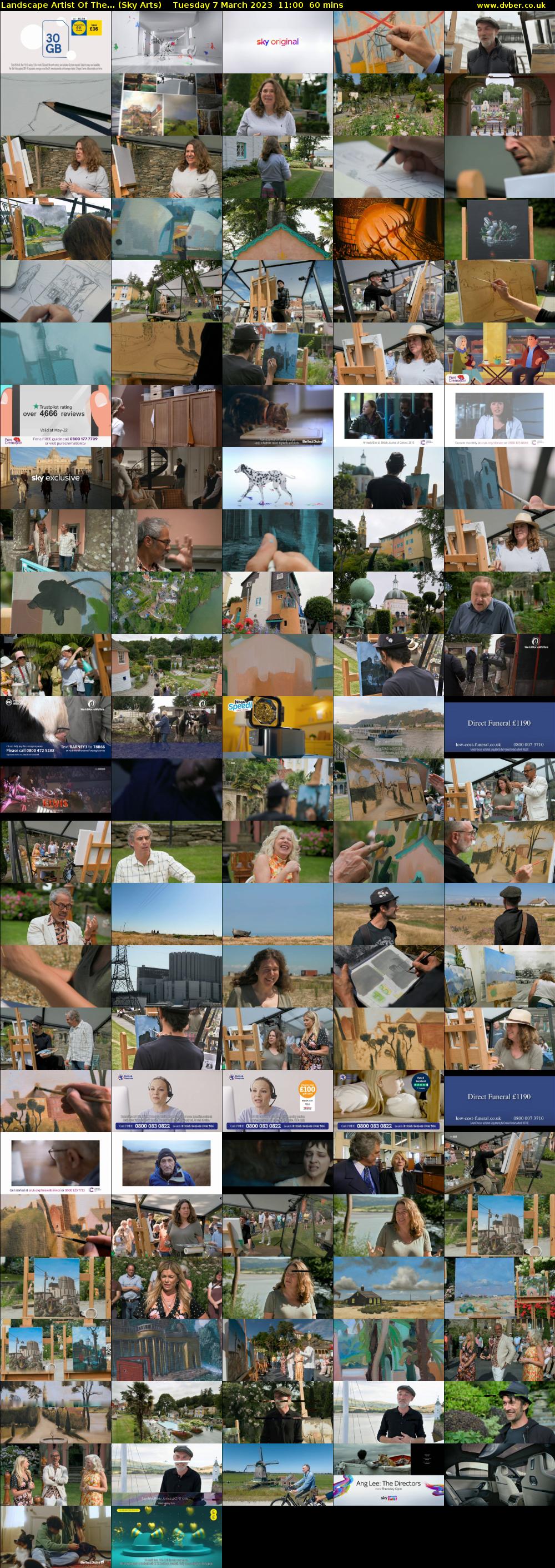 Landscape Artist Of The... (Sky Arts) Tuesday 7 March 2023 11:00 - 12:00