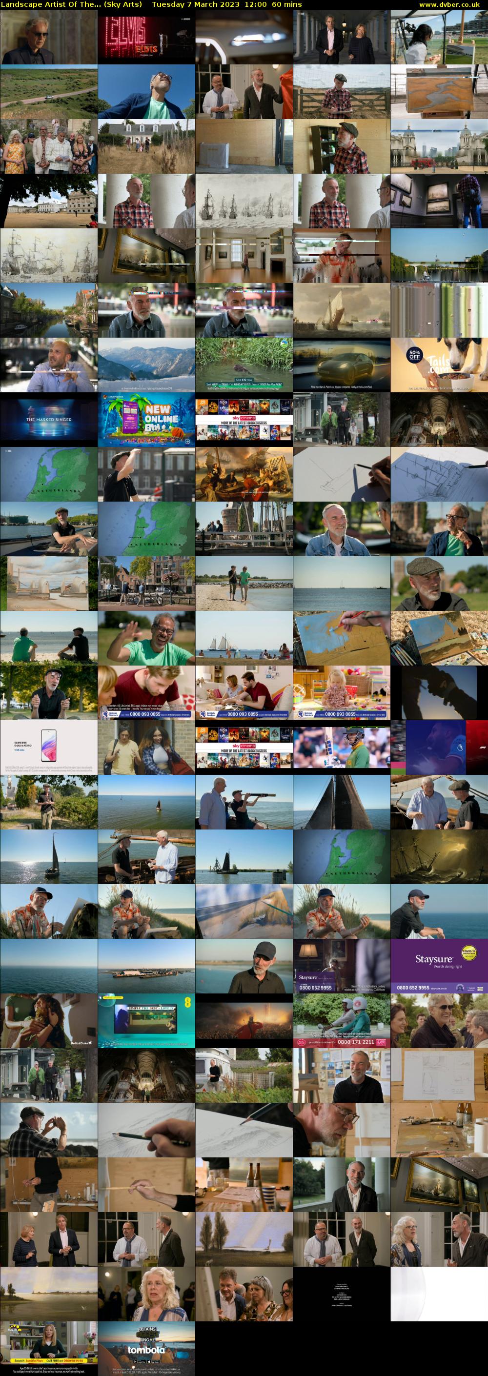 Landscape Artist Of The... (Sky Arts) Tuesday 7 March 2023 12:00 - 13:00