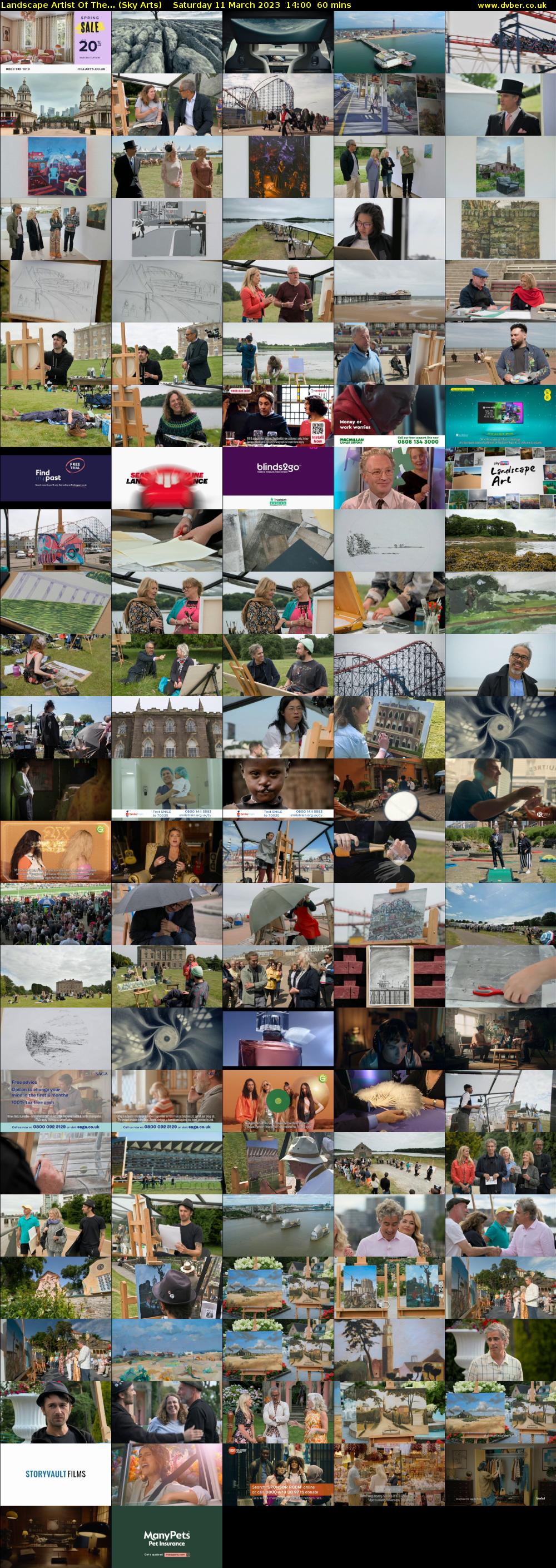 Landscape Artist Of The... (Sky Arts) Saturday 11 March 2023 14:00 - 15:00