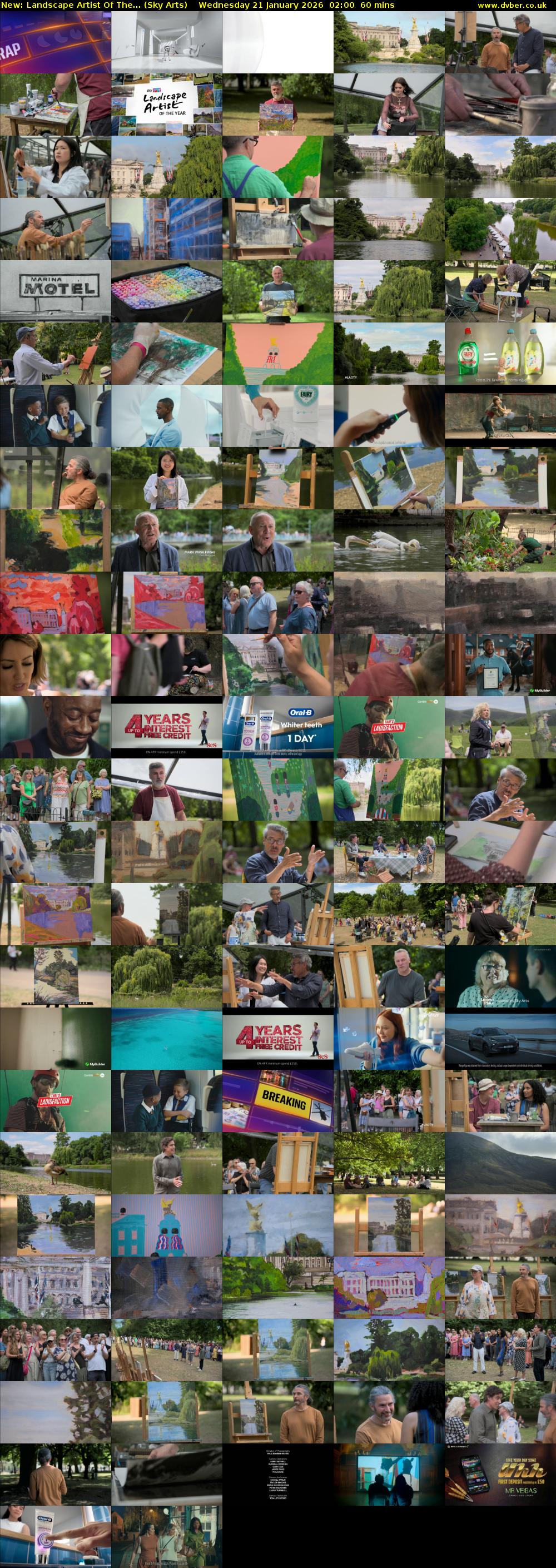 Landscape Artist Of The... (Sky Arts) Wednesday 21 January 2026 02:00 - 03:00