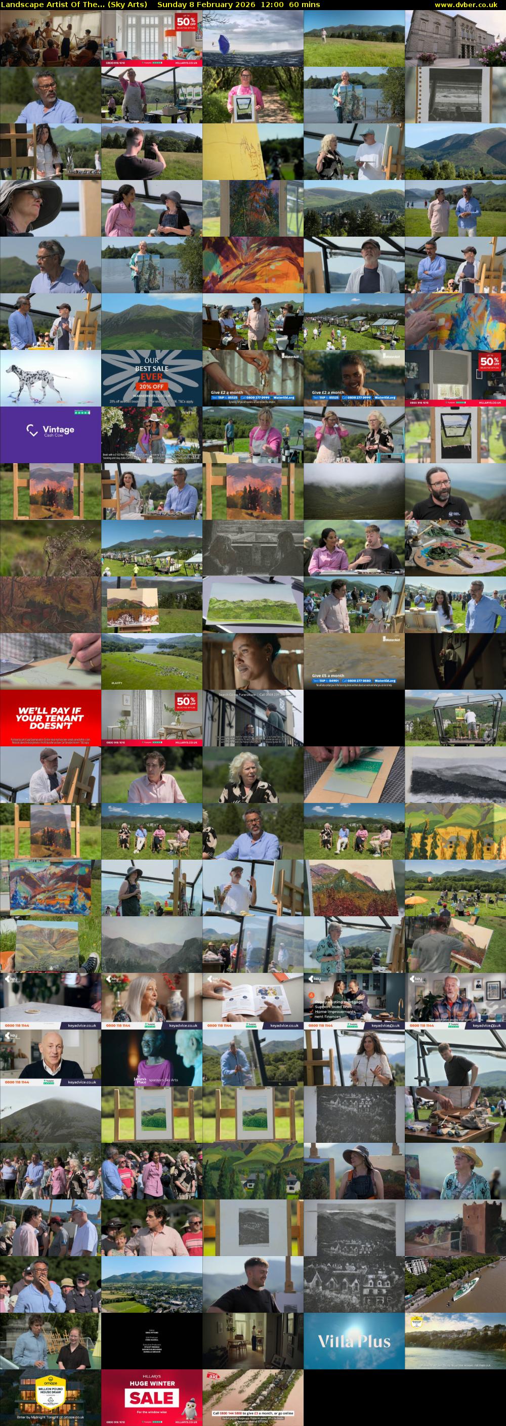 Landscape Artist Of The... (Sky Arts) Sunday 8 February 2026 12:00 - 13:00