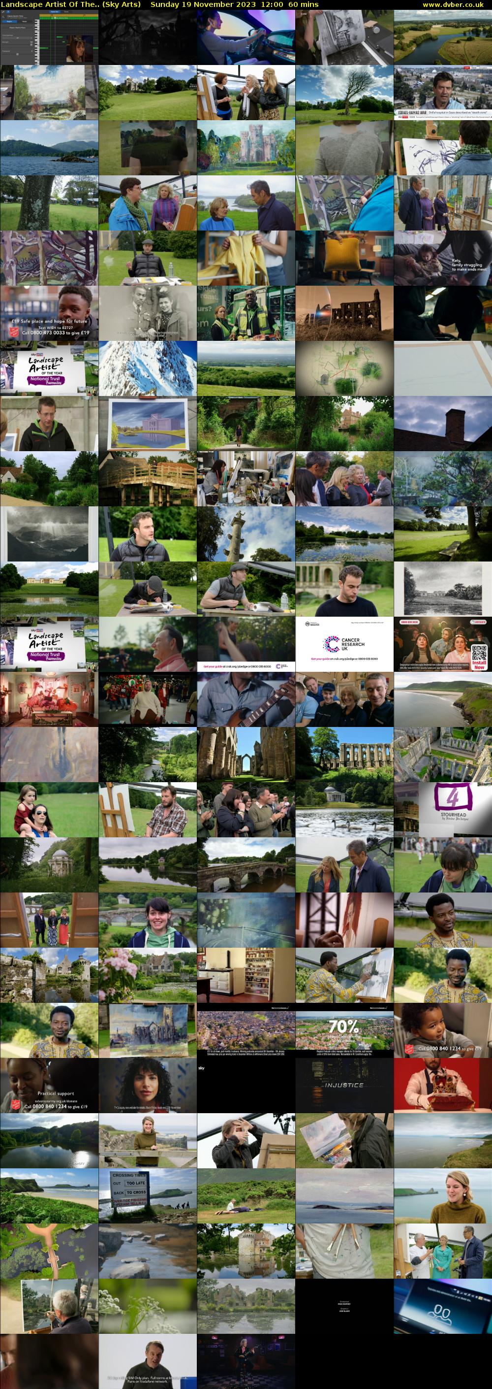 Landscape Artist Of The.. (Sky Arts) Sunday 19 November 2023 12:00 - 13:00