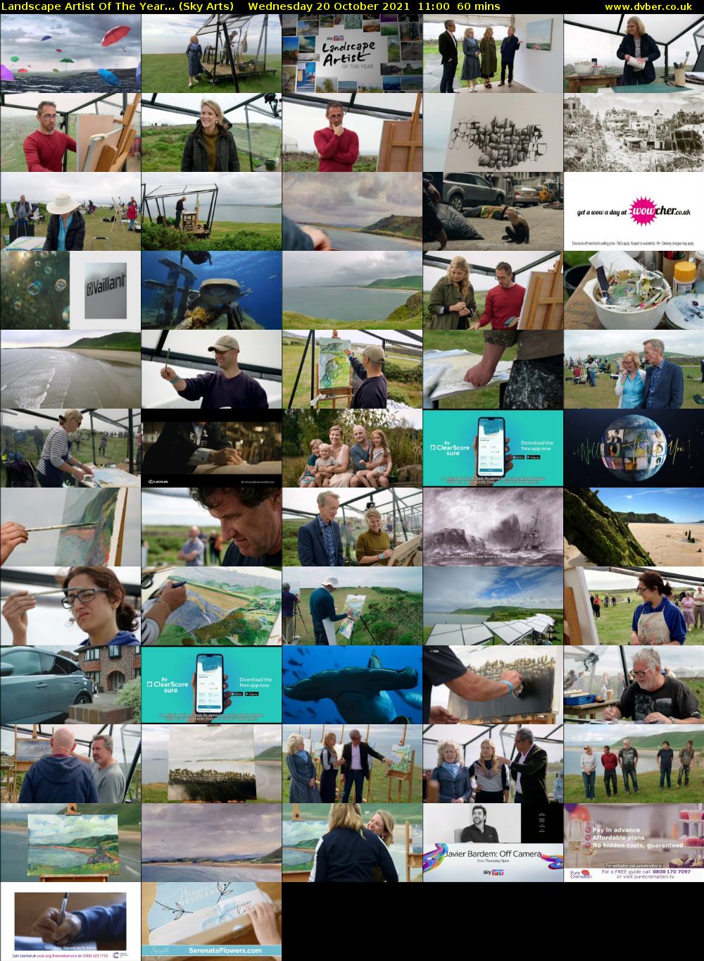 Landscape Artist Of The Year... (Sky Arts) Wednesday 20 October 2021 11:00 - 12:00