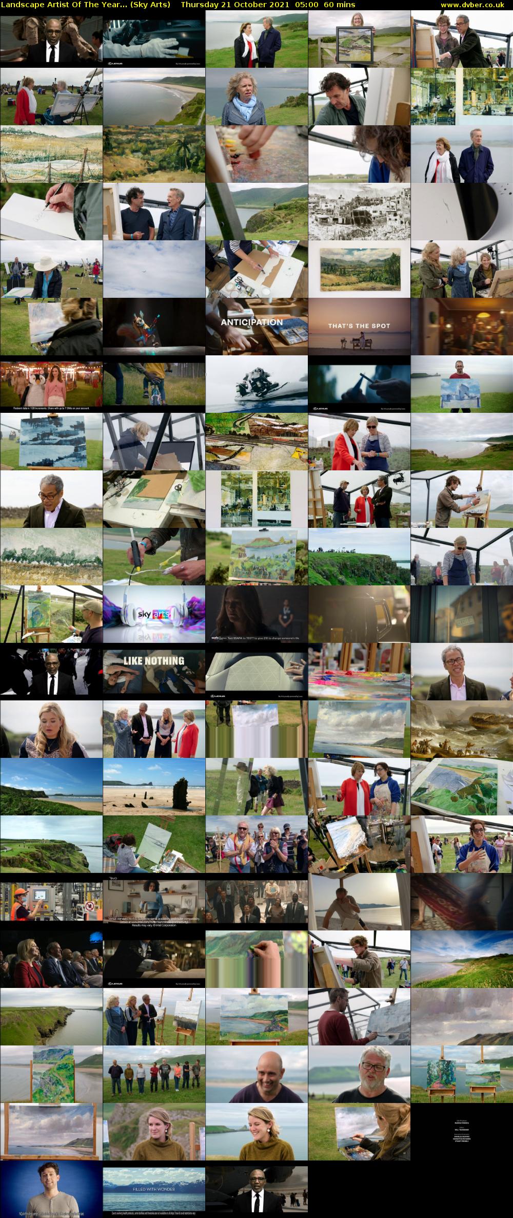 Landscape Artist Of The Year... (Sky Arts) Thursday 21 October 2021 05:00 - 06:00