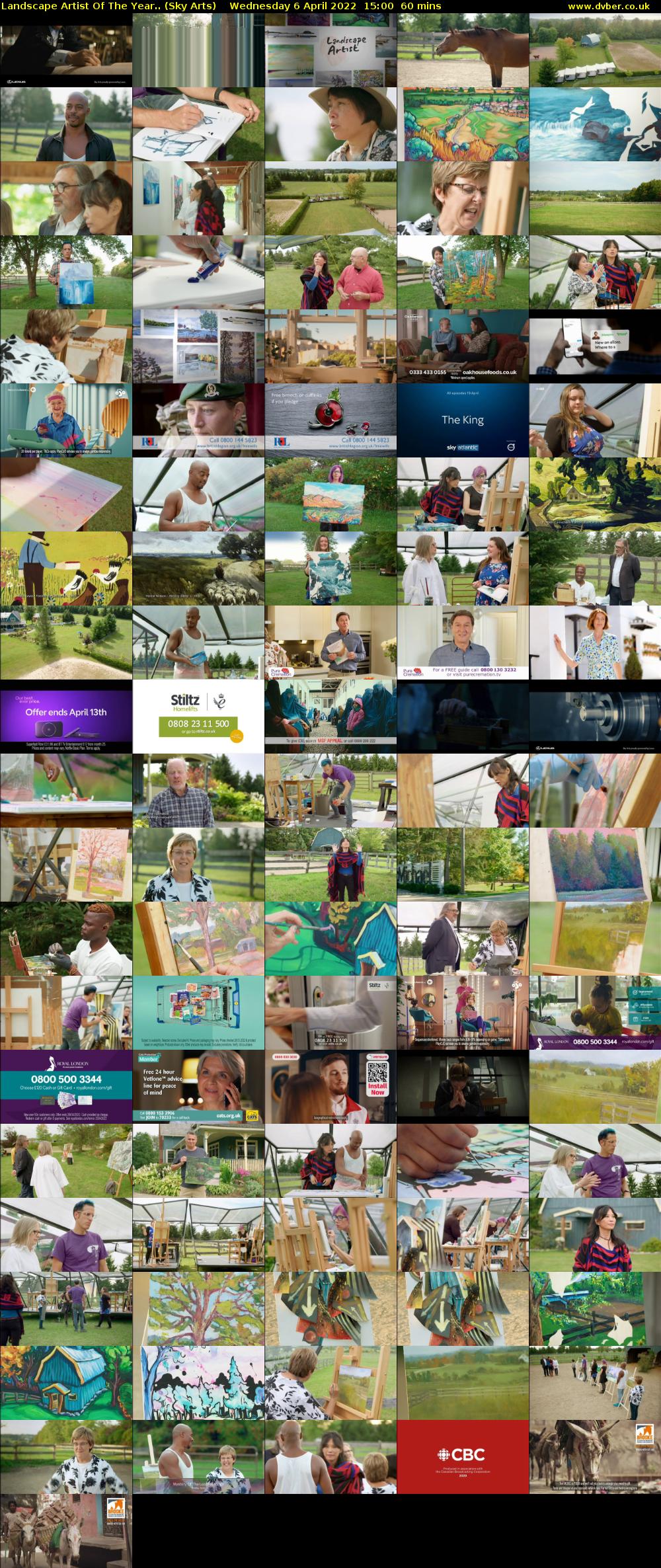 Landscape Artist Of The Year.. (Sky Arts) Wednesday 6 April 2022 15:00 - 16:00