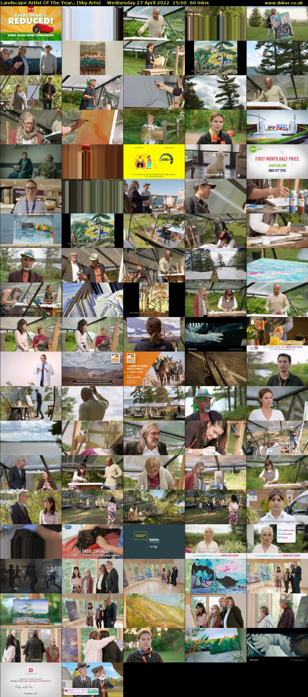 Landscape Artist Of The Year.. (Sky Arts) Wednesday 27 April 2022 15:00 - 16:00