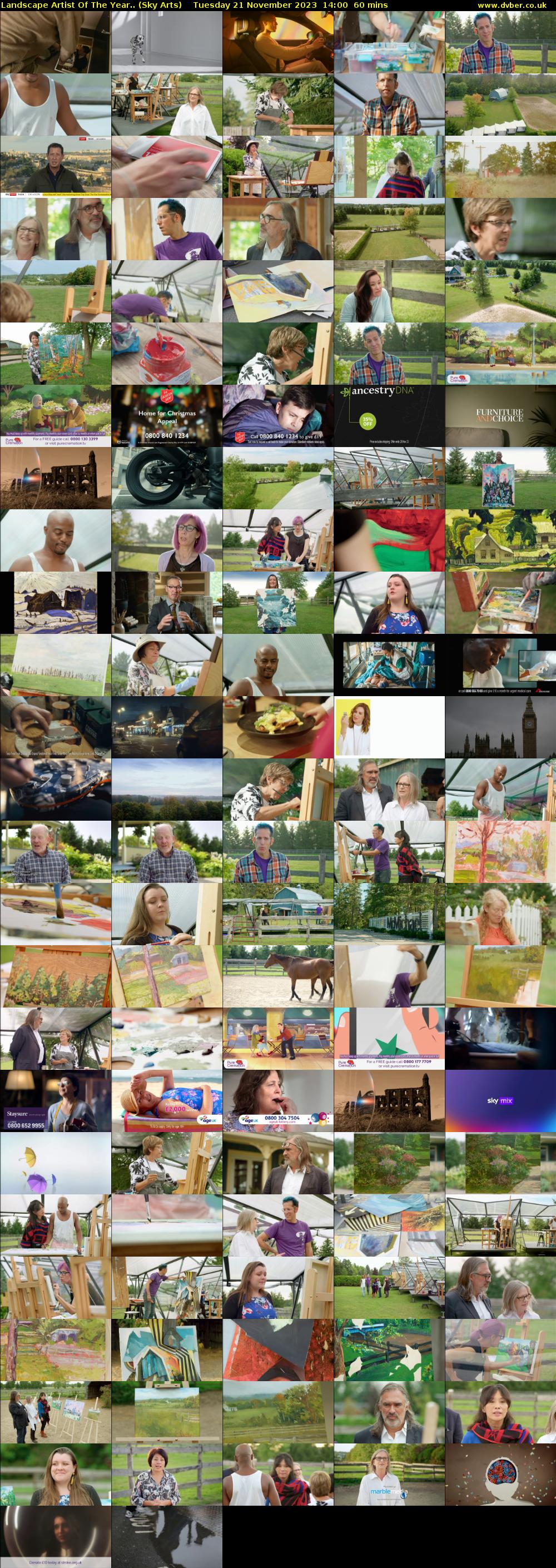 Landscape Artist Of The Year.. (Sky Arts) Tuesday 21 November 2023 14:00 - 15:00