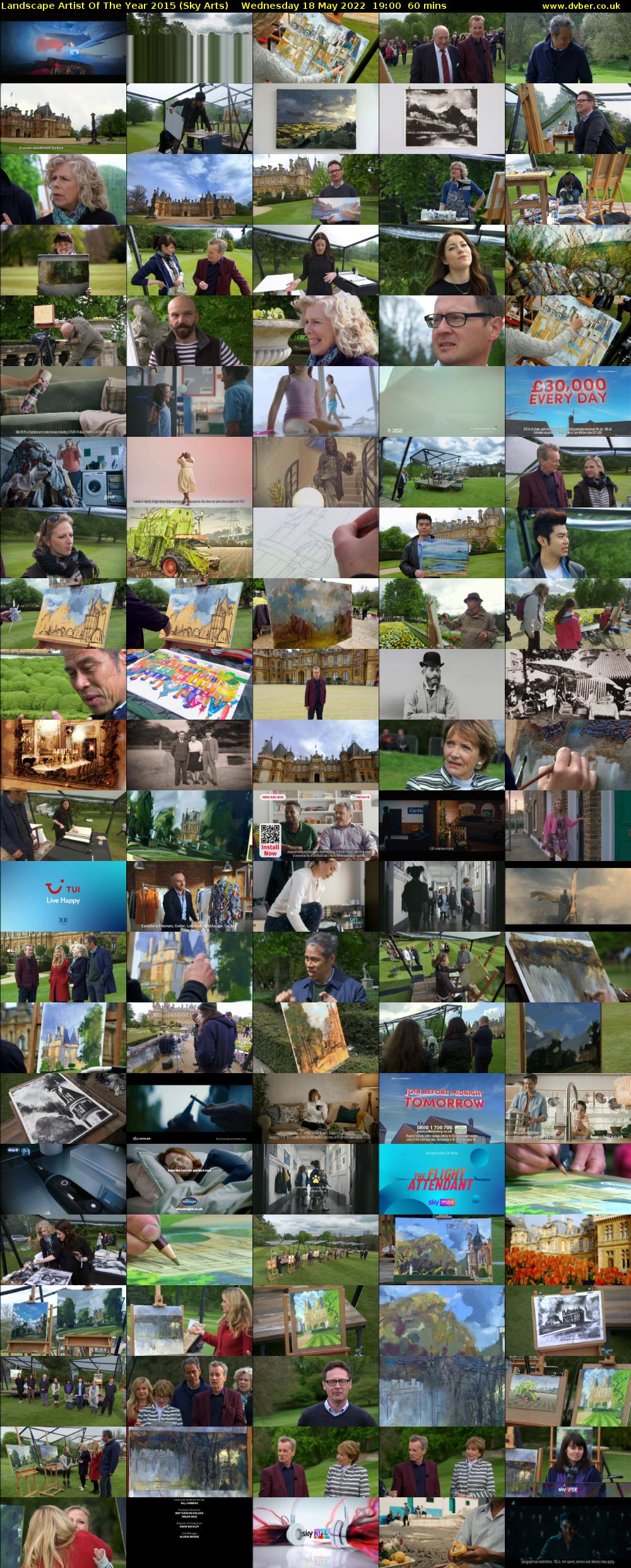 Landscape Artist Of The Year 2015 (Sky Arts) Wednesday 18 May 2022 19:00 - 20:00