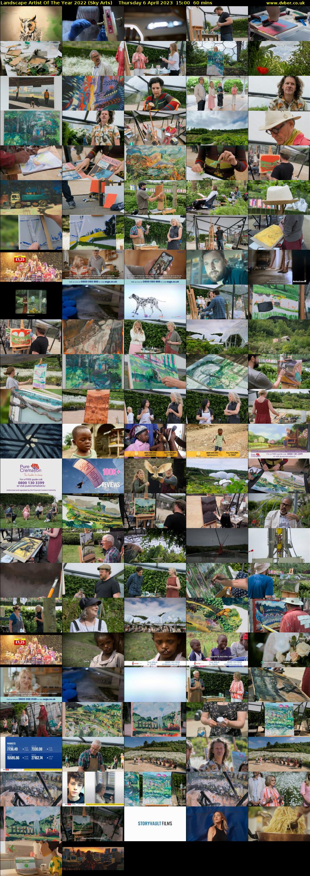 Landscape Artist Of The Year 2022 (Sky Arts) Thursday 6 April 2023 15:00 - 16:00