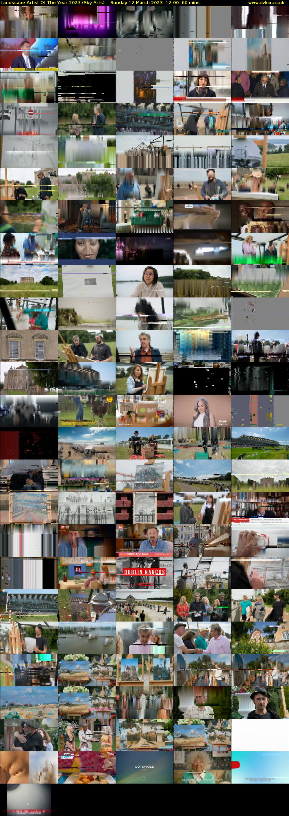Landscape Artist Of The Year 2023 (Sky Arts) Sunday 12 March 2023 12:00 - 13:00