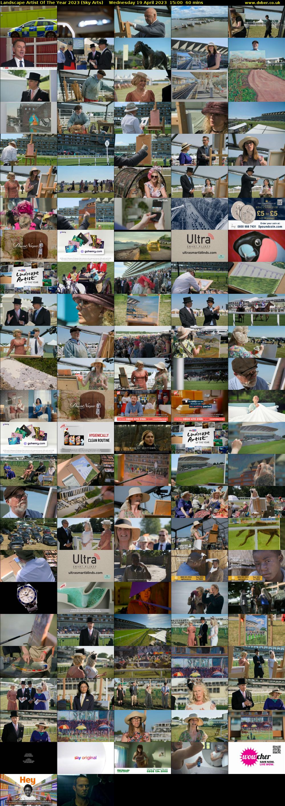 Landscape Artist Of The Year 2023 (Sky Arts) Wednesday 19 April 2023 15:00 - 16:00