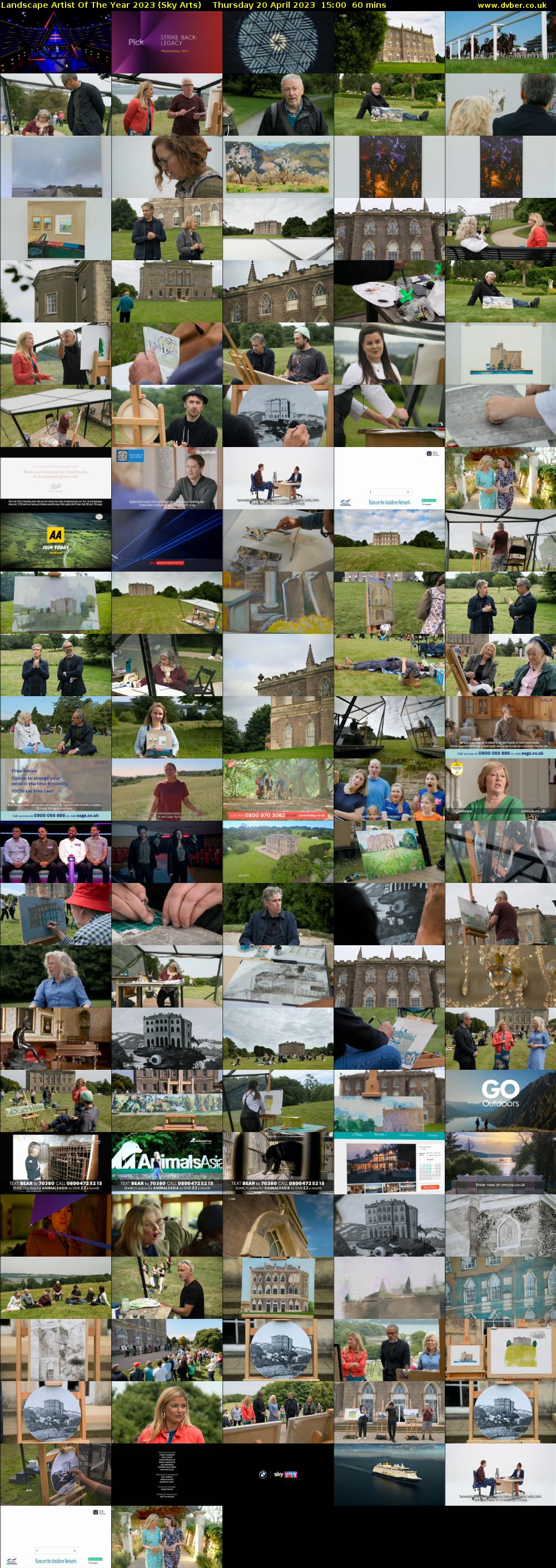 Landscape Artist Of The Year 2023 (Sky Arts) Thursday 20 April 2023 15:00 - 16:00