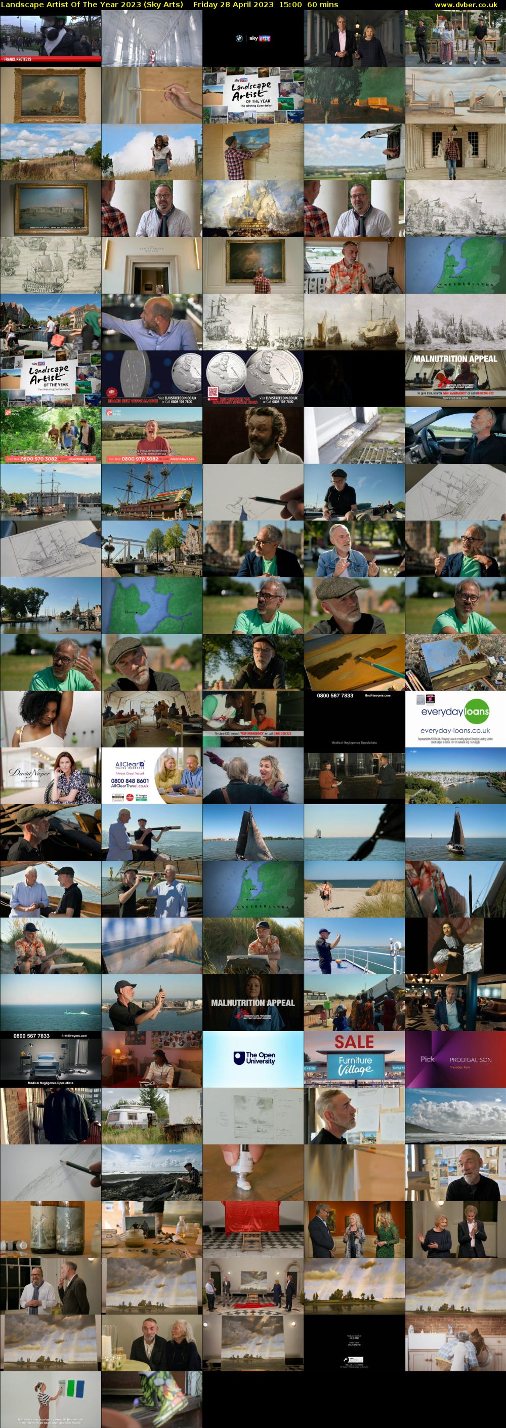 Landscape Artist Of The Year 2023 (Sky Arts) Friday 28 April 2023 15:00 - 16:00