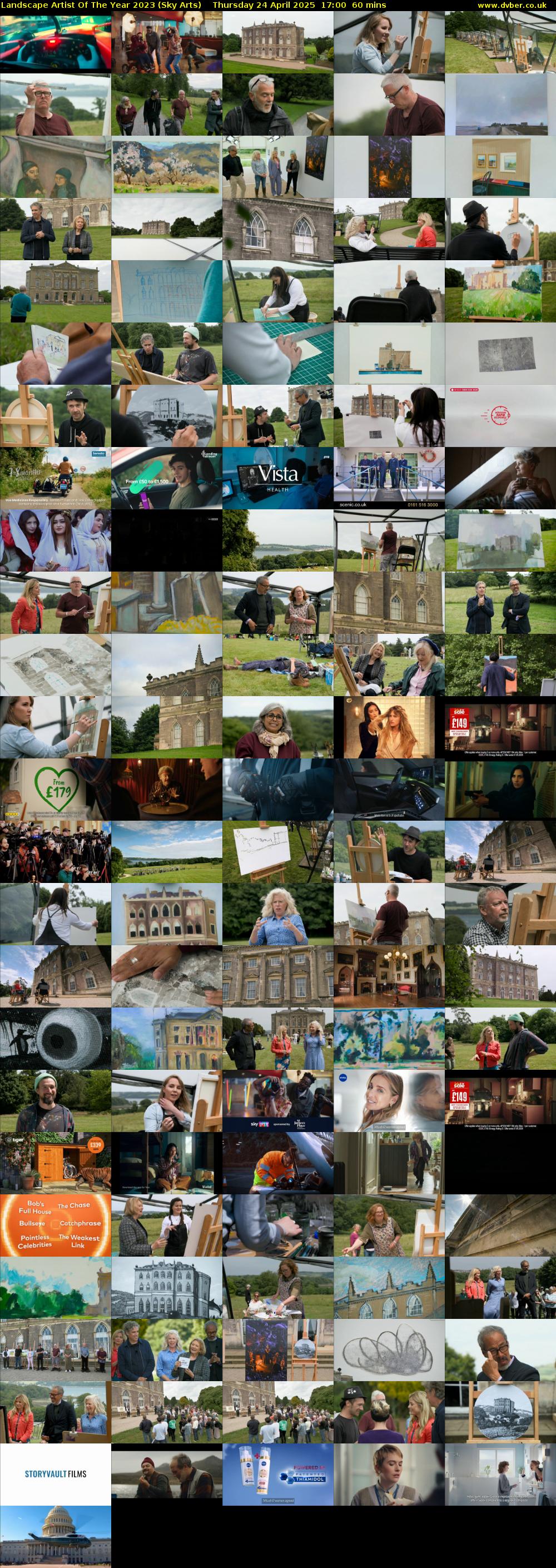 Landscape Artist Of The Year 2023 (Sky Arts) Thursday 24 April 2025 17:00 - 18:00