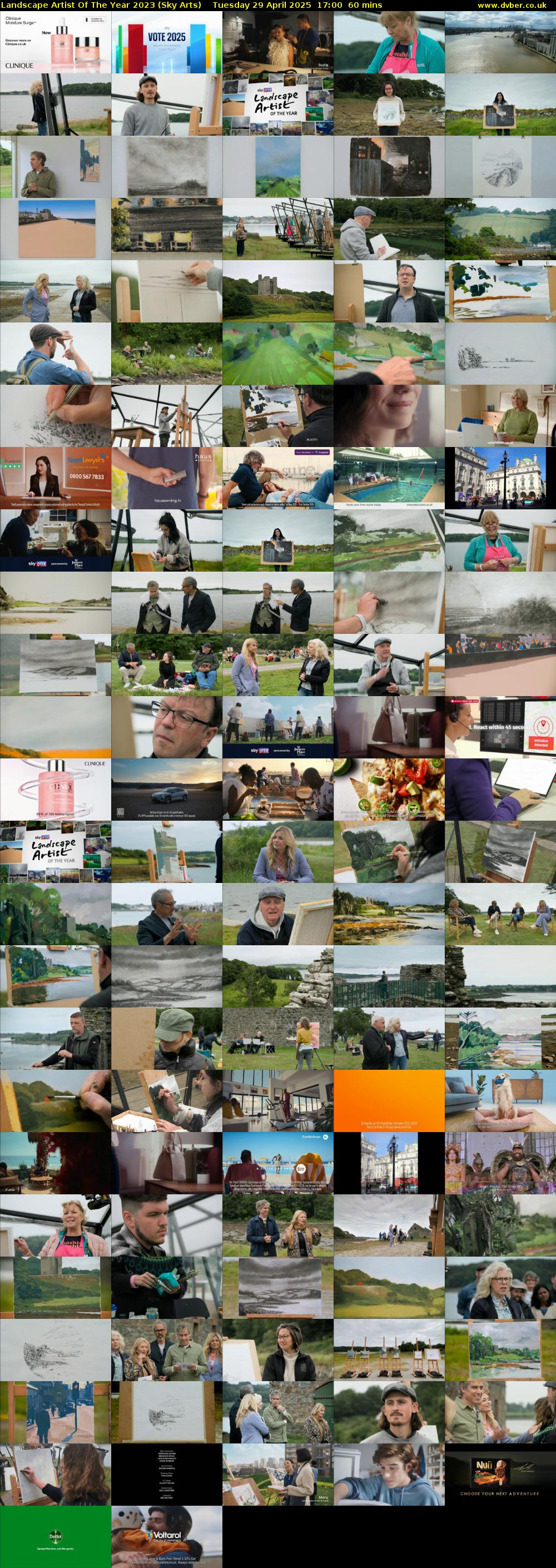 Landscape Artist Of The Year 2023 (Sky Arts) Tuesday 29 April 2025 17:00 - 18:00