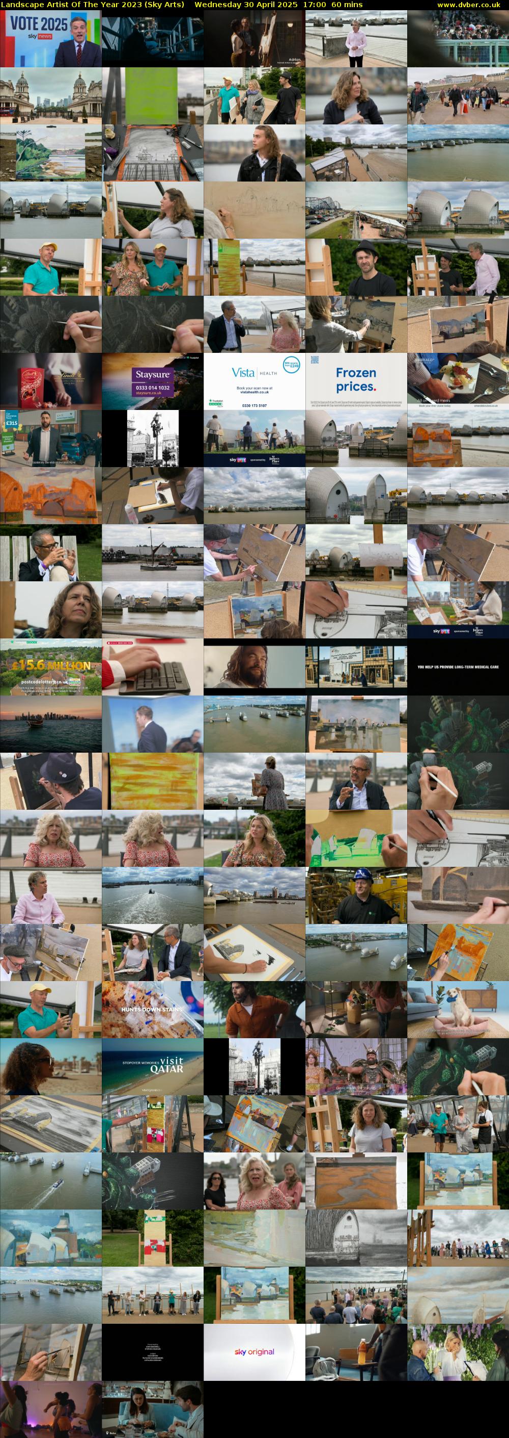 Landscape Artist Of The Year 2023 (Sky Arts) Wednesday 30 April 2025 17:00 - 18:00