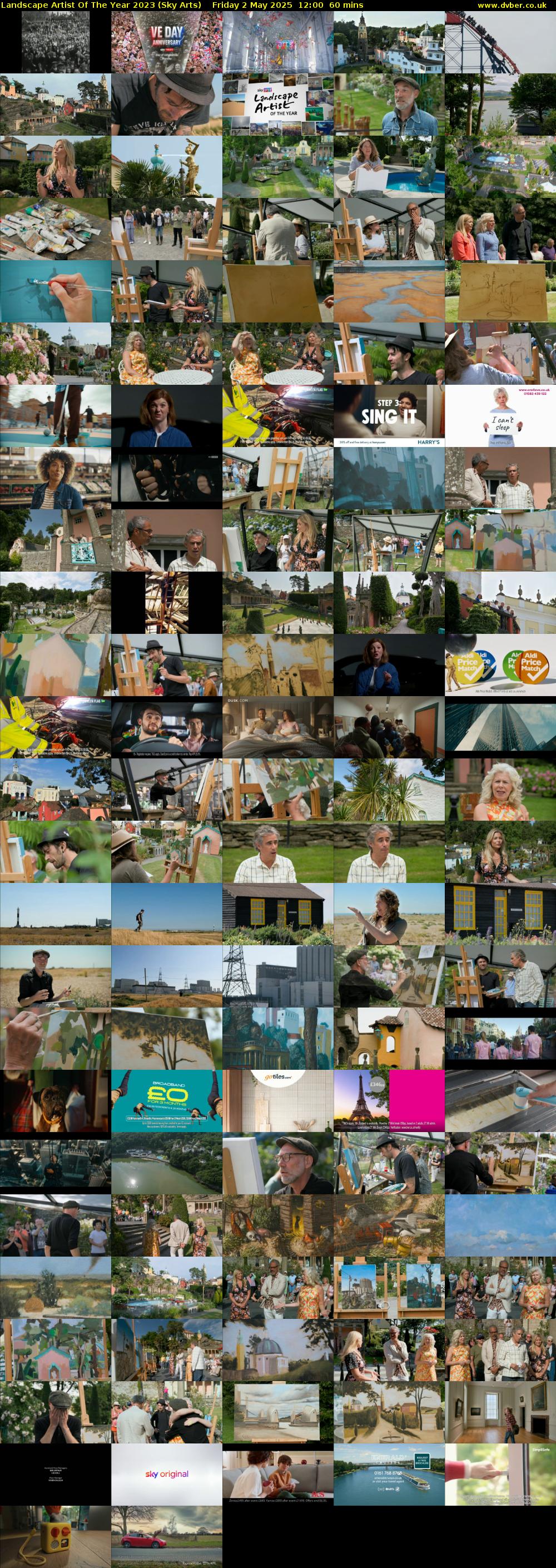 Landscape Artist Of The Year 2023 (Sky Arts) Friday 2 May 2025 12:00 - 13:00