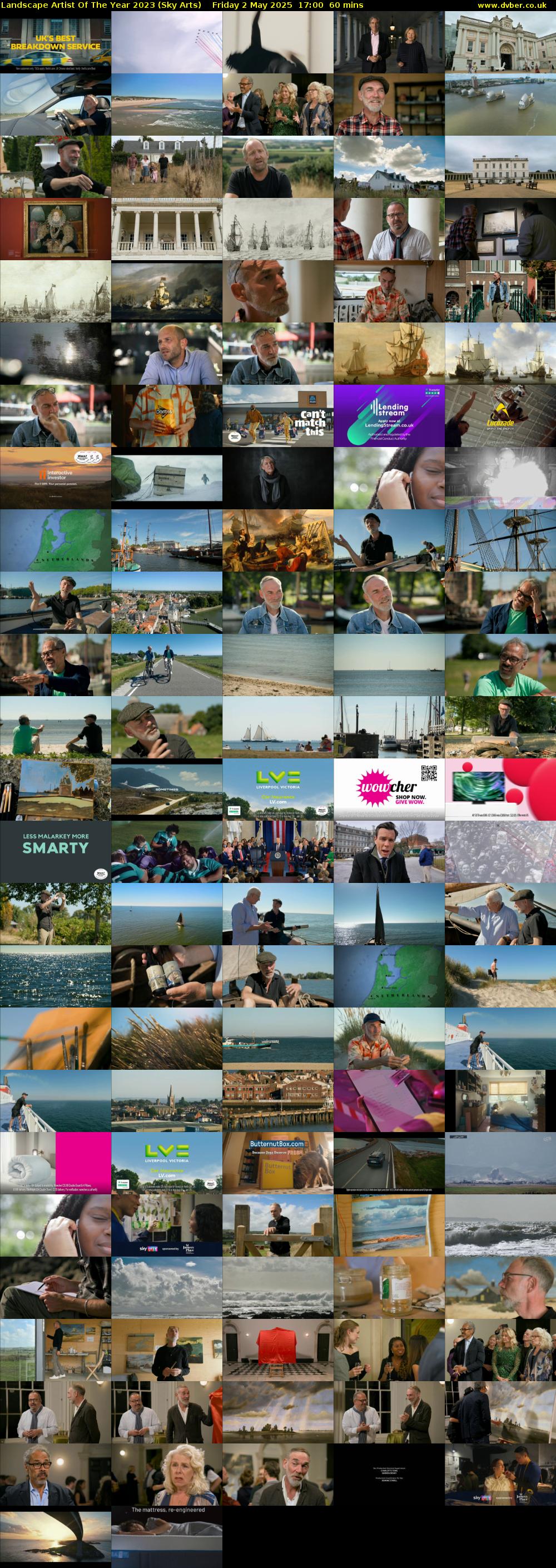 Landscape Artist Of The Year 2023 (Sky Arts) Friday 2 May 2025 17:00 - 18:00