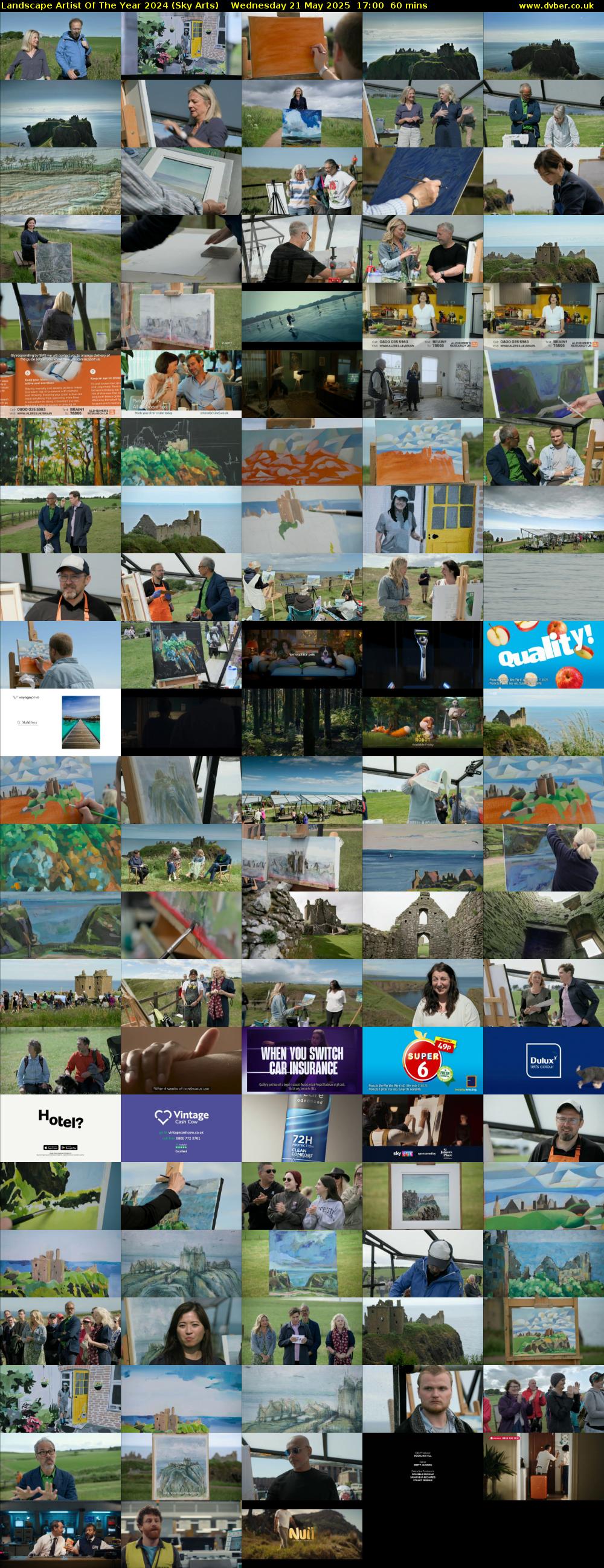 Landscape Artist Of The Year 2024 (Sky Arts) Wednesday 21 May 2025 17:00 - 18:00