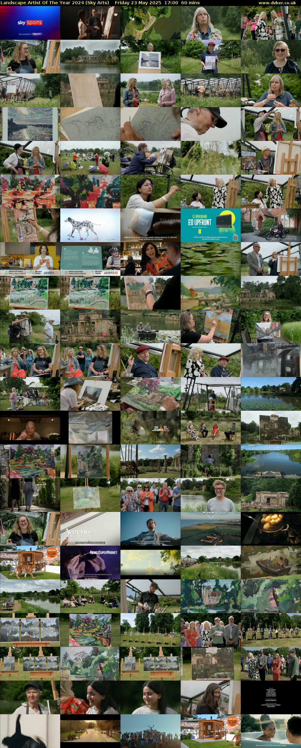 Landscape Artist Of The Year 2024 (Sky Arts) Friday 23 May 2025 17:00 - 18:00