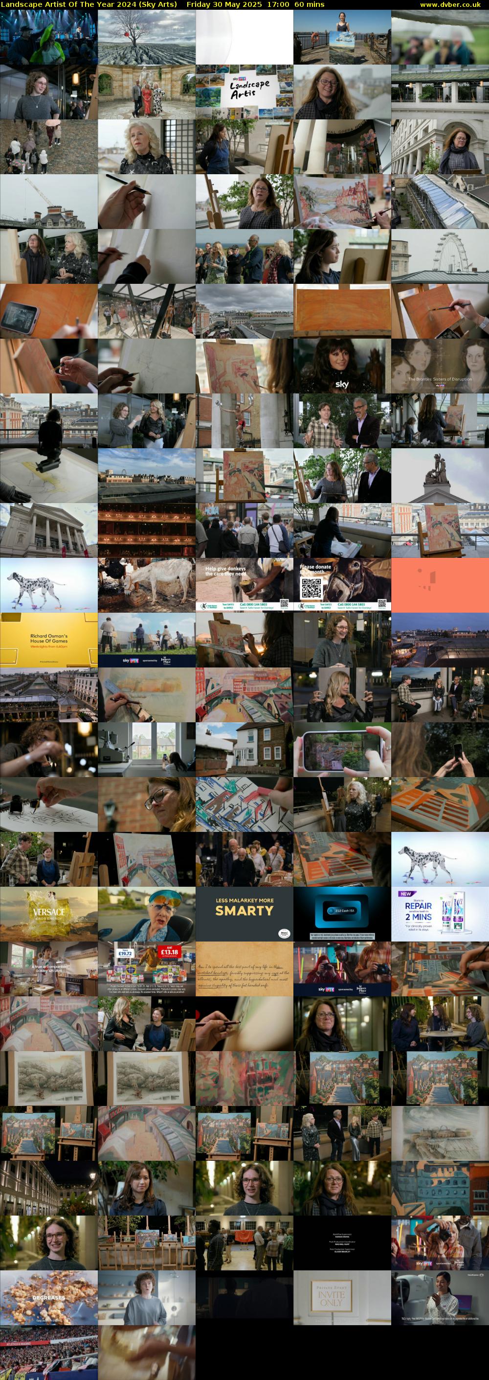 Landscape Artist Of The Year 2024 (Sky Arts) Friday 30 May 2025 17:00 - 18:00