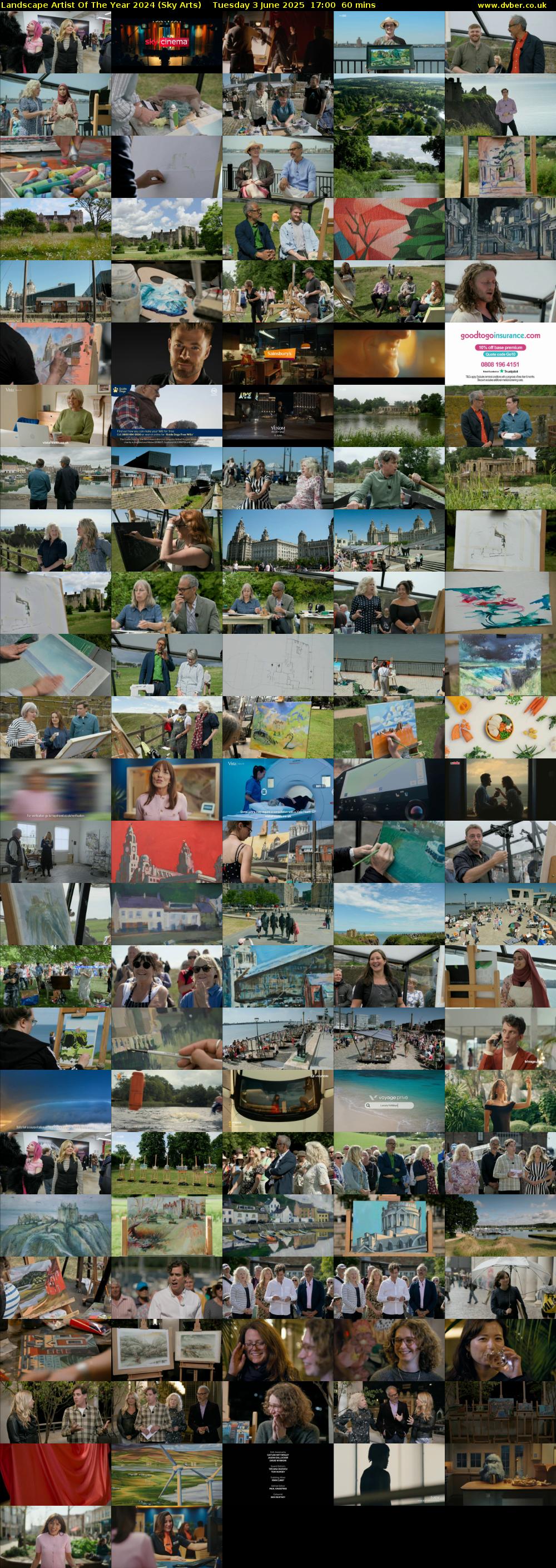 Landscape Artist Of The Year 2024 (Sky Arts) Tuesday 3 June 2025 17:00 - 18:00