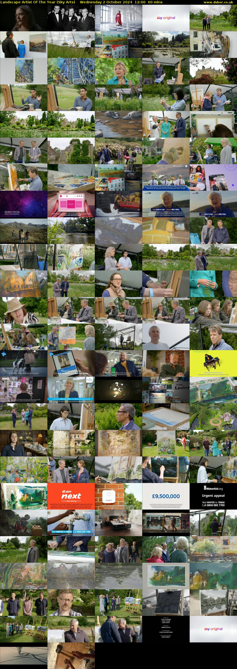 Landscape Artist Of The Year (Sky Arts) Wednesday 2 October 2024 12:00 - 13:00