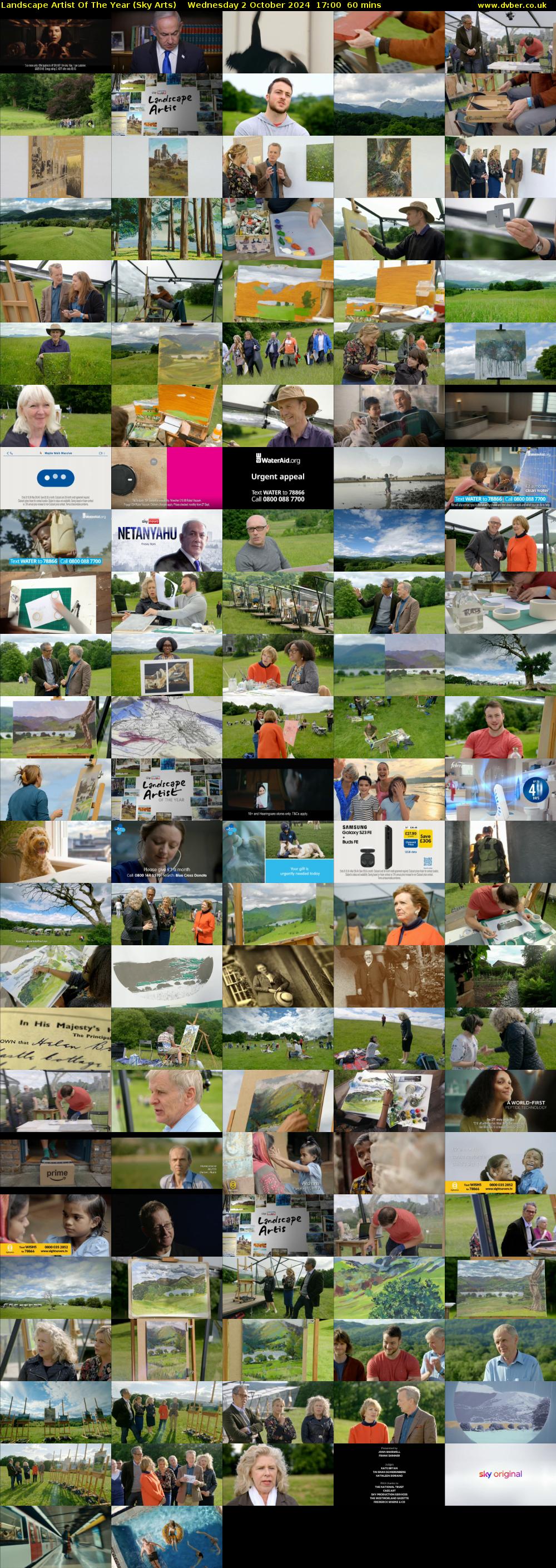 Landscape Artist Of The Year (Sky Arts) Wednesday 2 October 2024 17:00 - 18:00