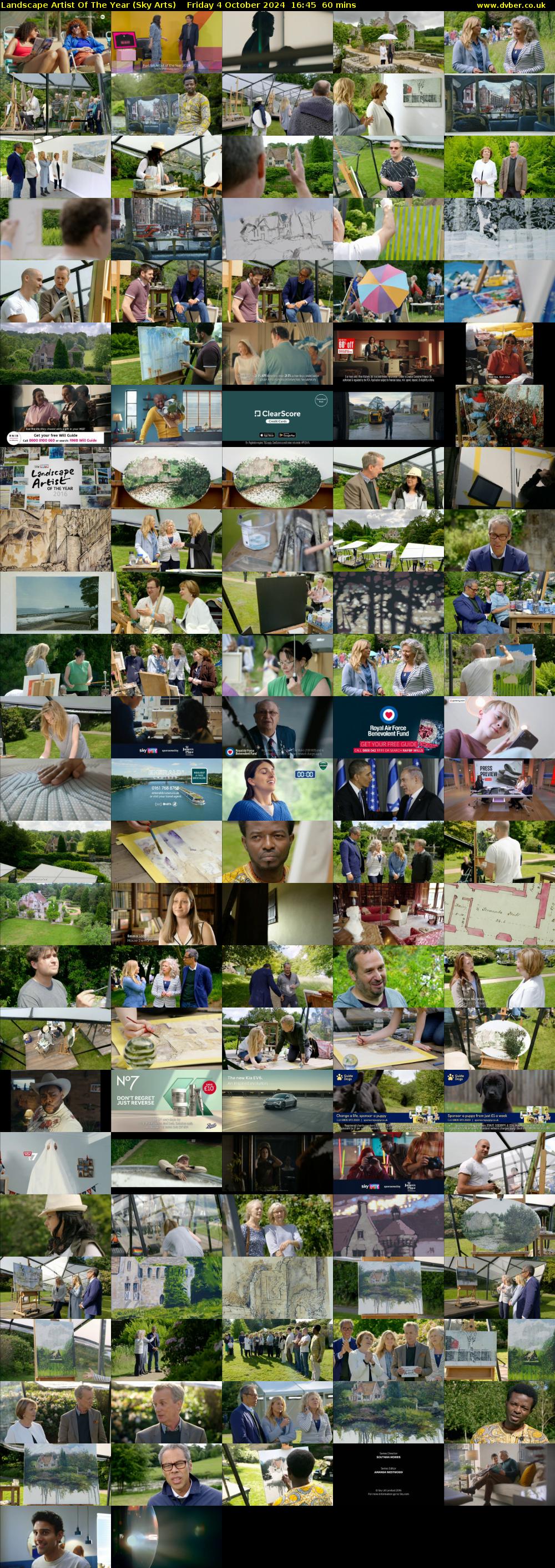 Landscape Artist Of The Year (Sky Arts) Friday 4 October 2024 16:45 - 17:45