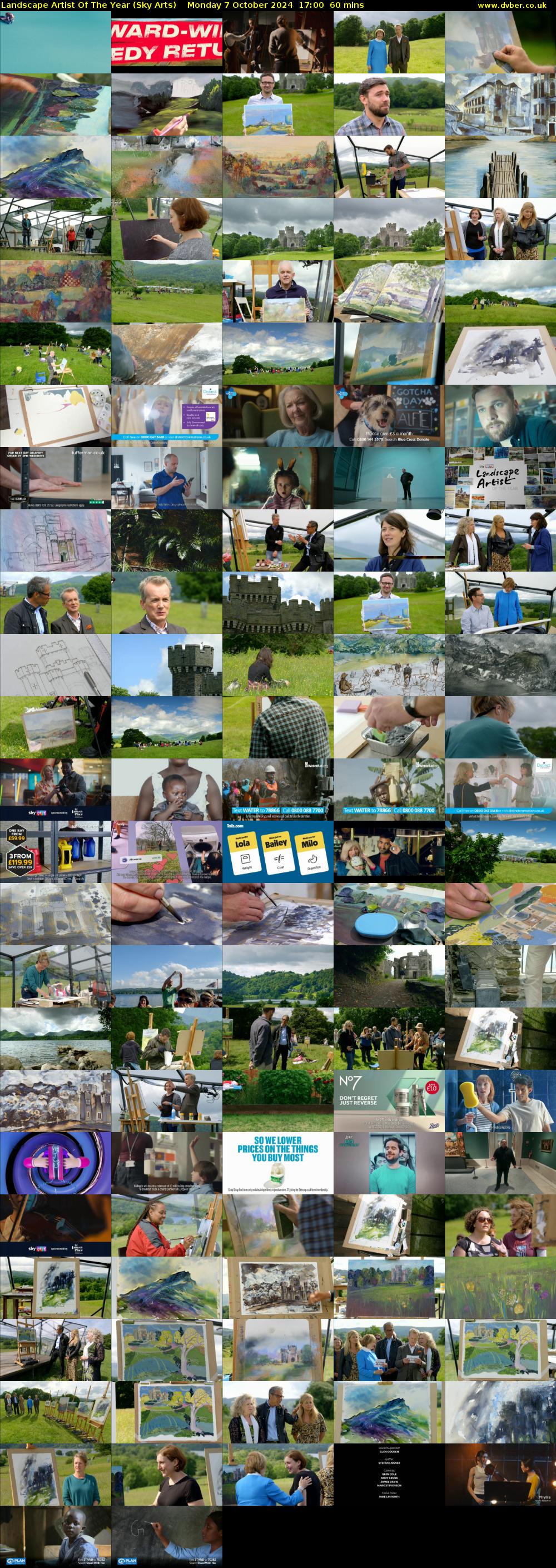 Landscape Artist Of The Year (Sky Arts) Monday 7 October 2024 17:00 - 18:00