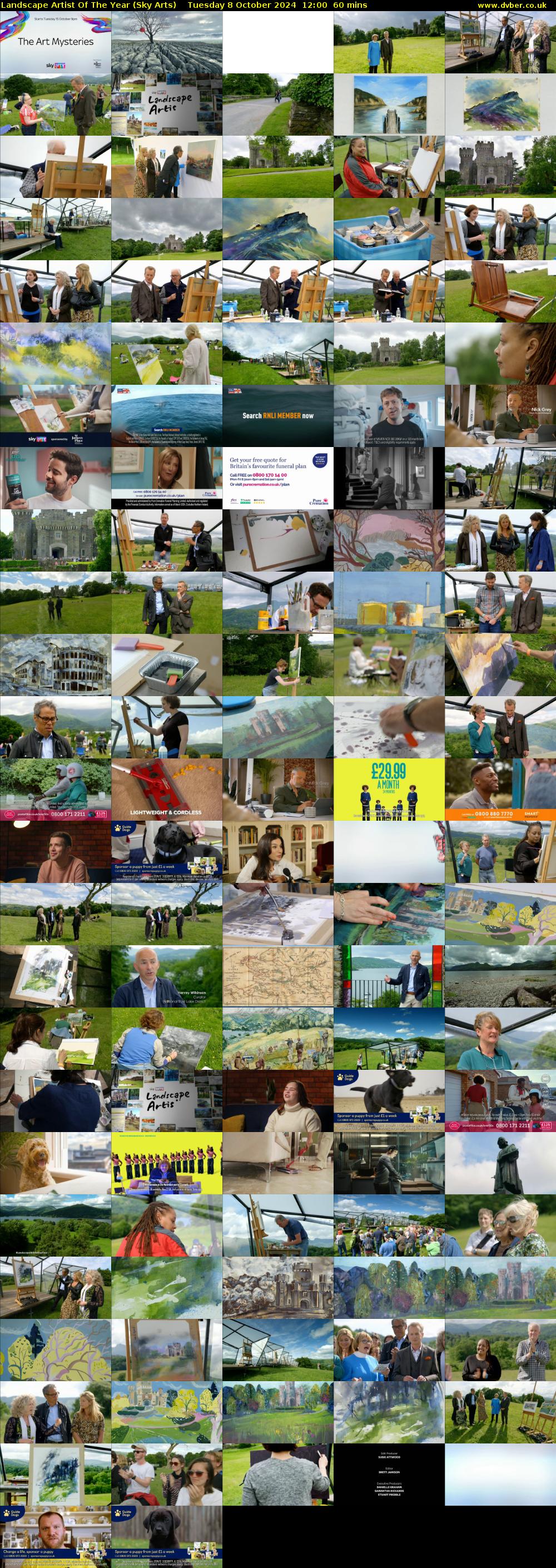 Landscape Artist Of The Year (Sky Arts) Tuesday 8 October 2024 12:00 - 13:00