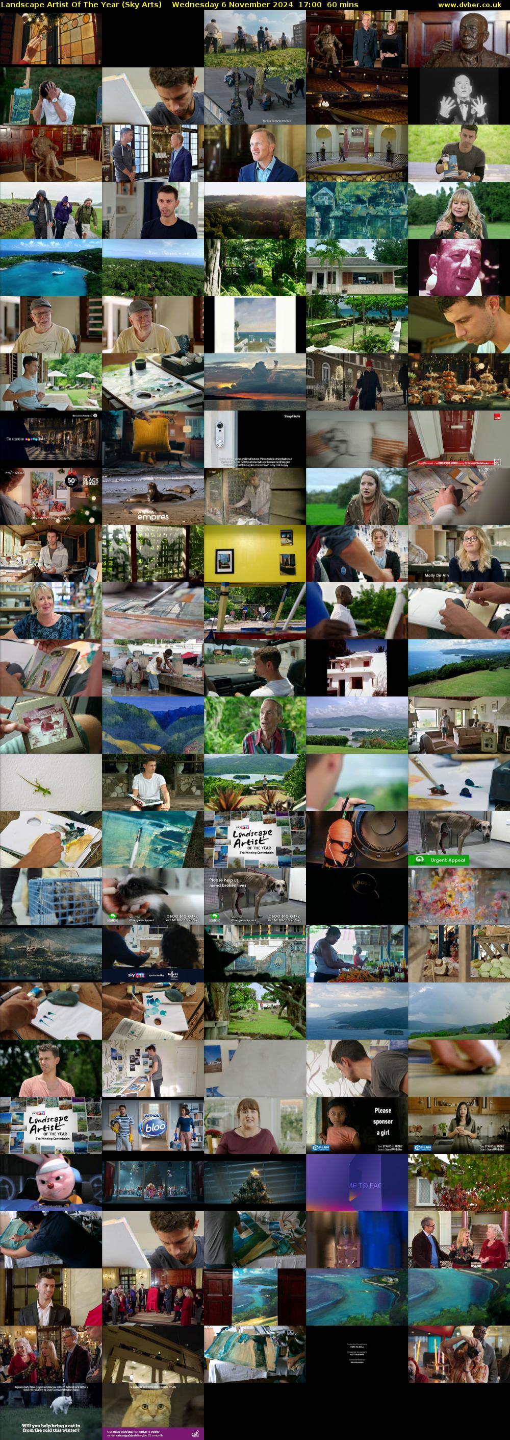 Landscape Artist Of The Year (Sky Arts) Wednesday 6 November 2024 17:00 - 18:00