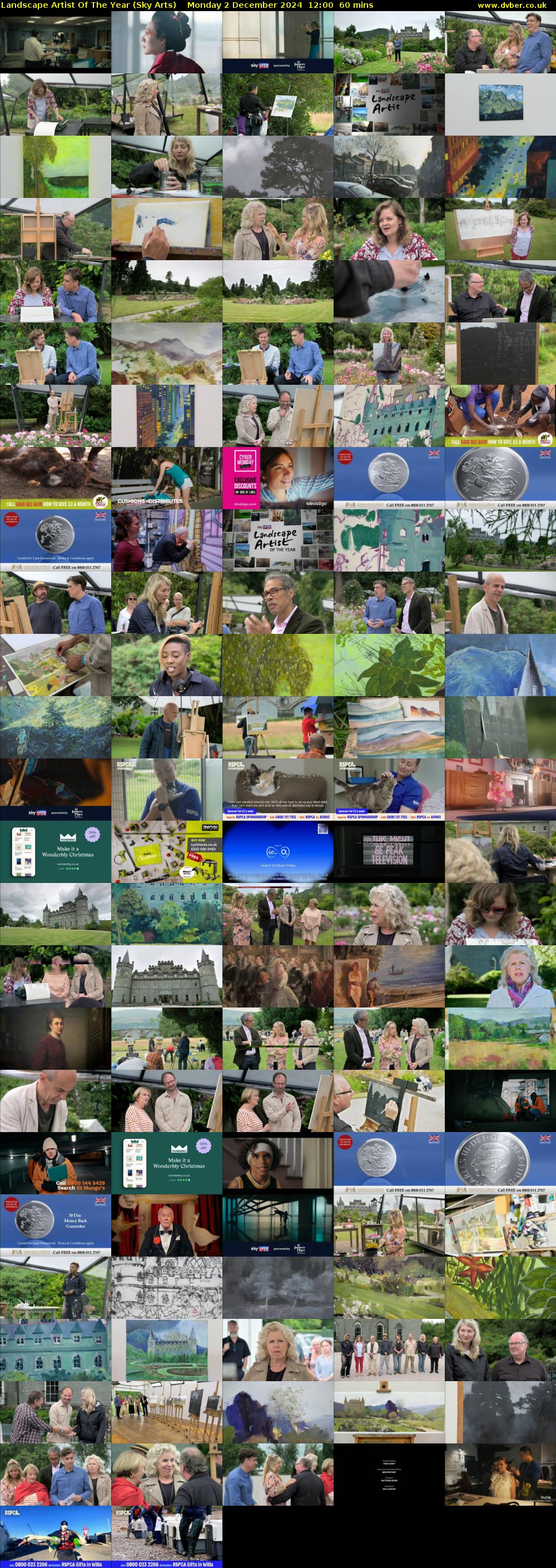 Landscape Artist Of The Year (Sky Arts) Monday 2 December 2024 12:00 - 13:00
