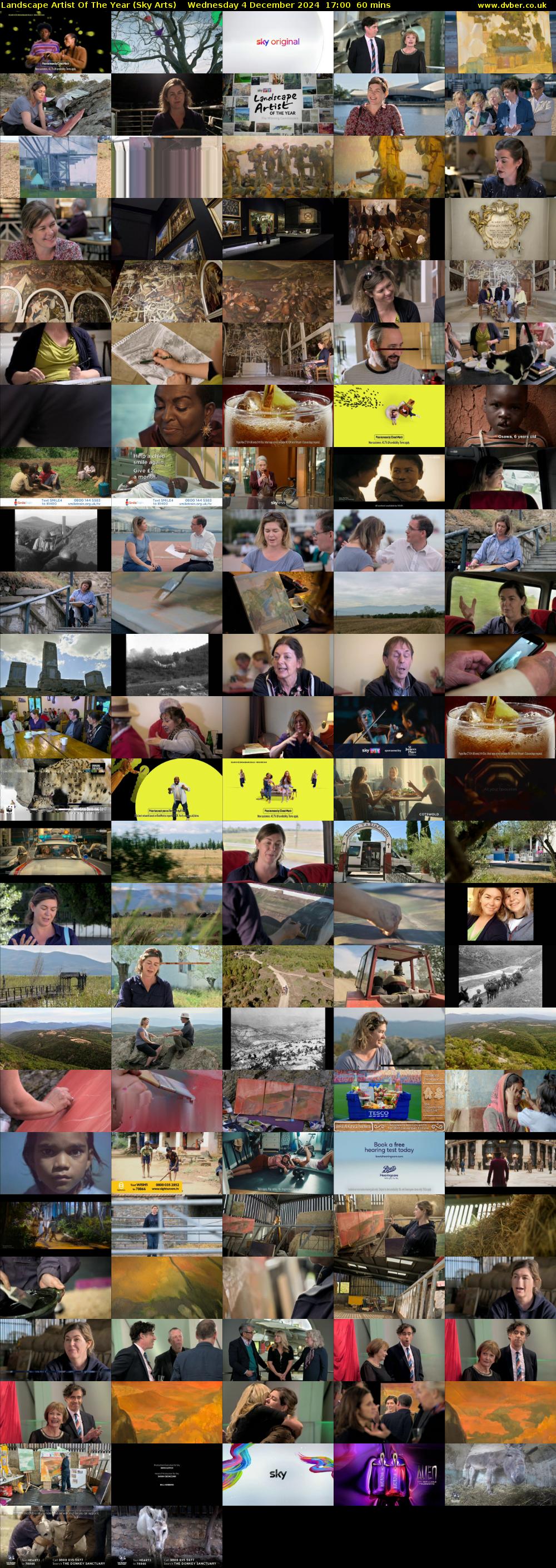 Landscape Artist Of The Year (Sky Arts) Wednesday 4 December 2024 17:00 - 18:00