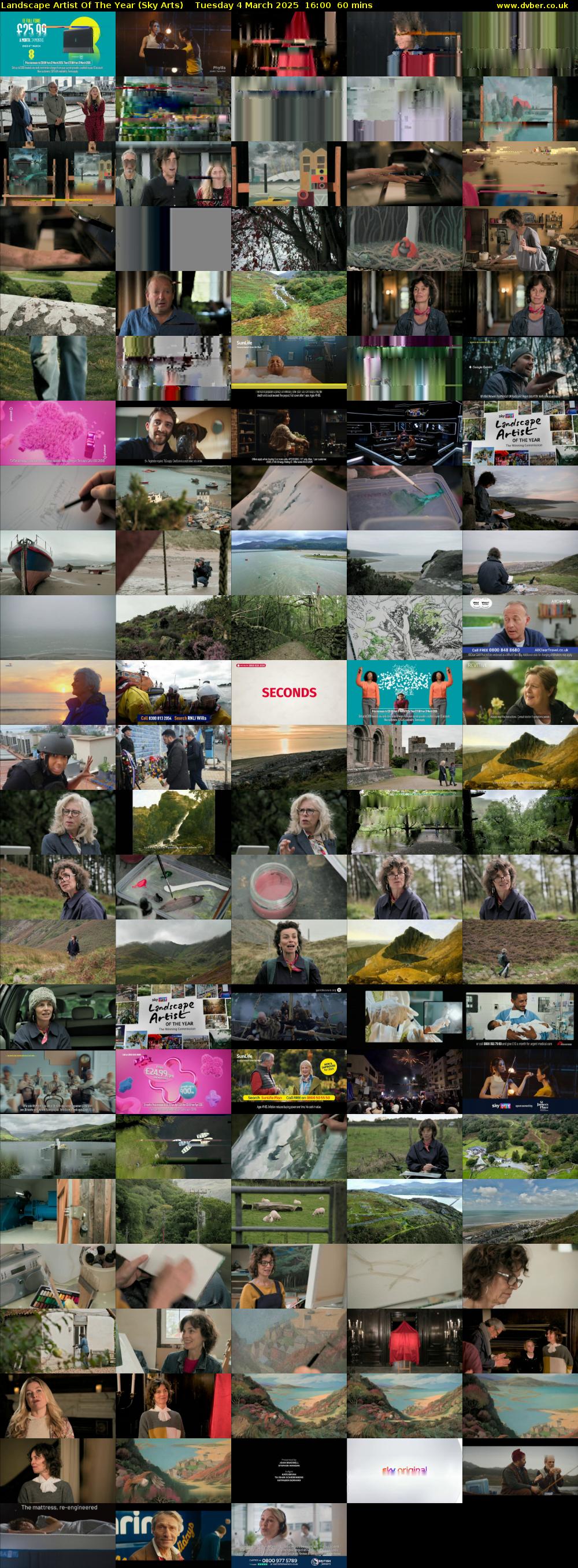 Landscape Artist Of The Year (Sky Arts) Tuesday 4 March 2025 16:00 - 17:00