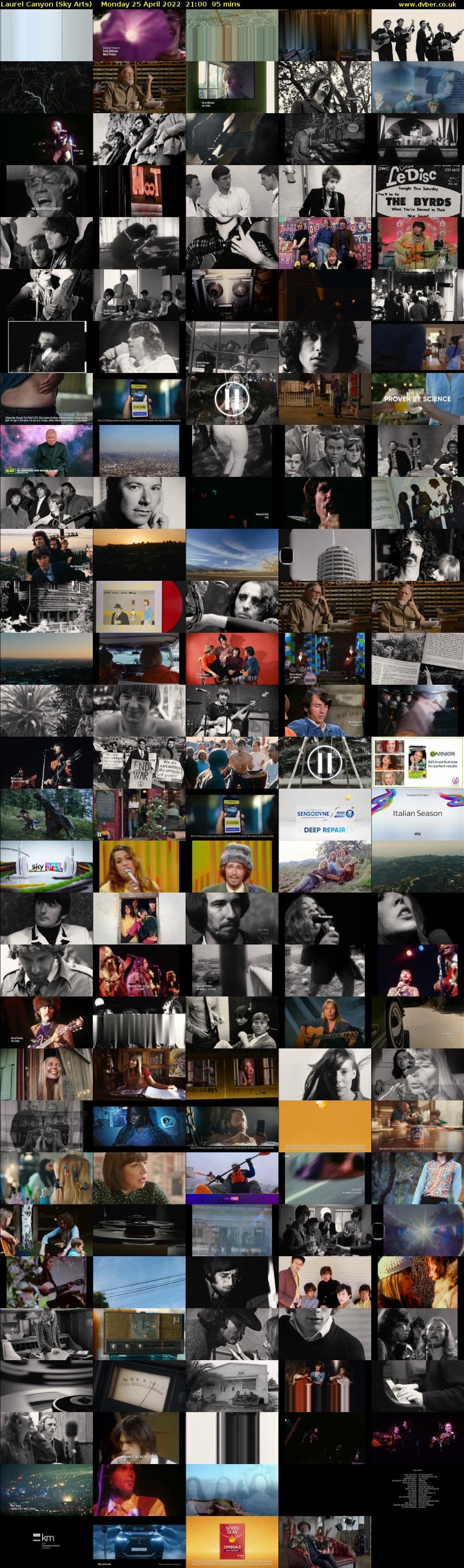Laurel Canyon (Sky Arts) Monday 25 April 2022 21:00 - 22:35