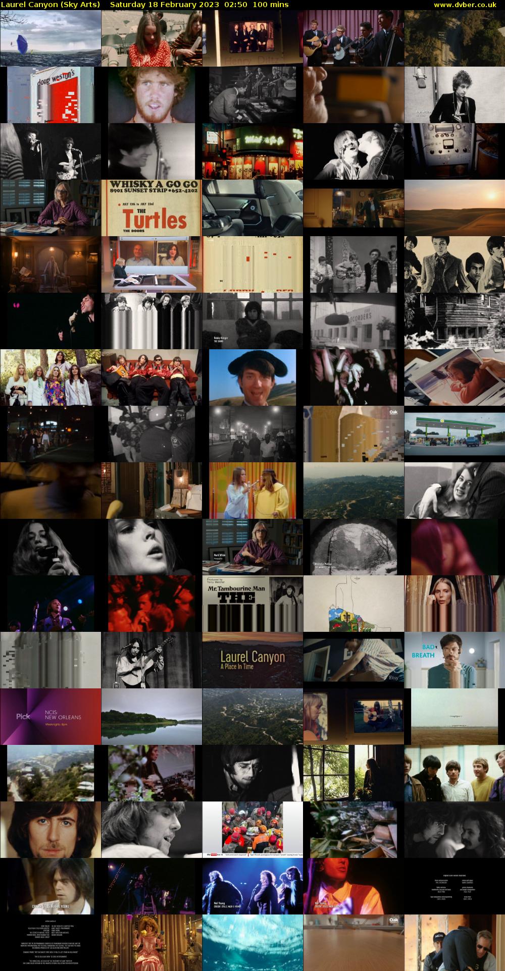 Laurel Canyon (Sky Arts) Saturday 18 February 2023 02:50 - 04:30