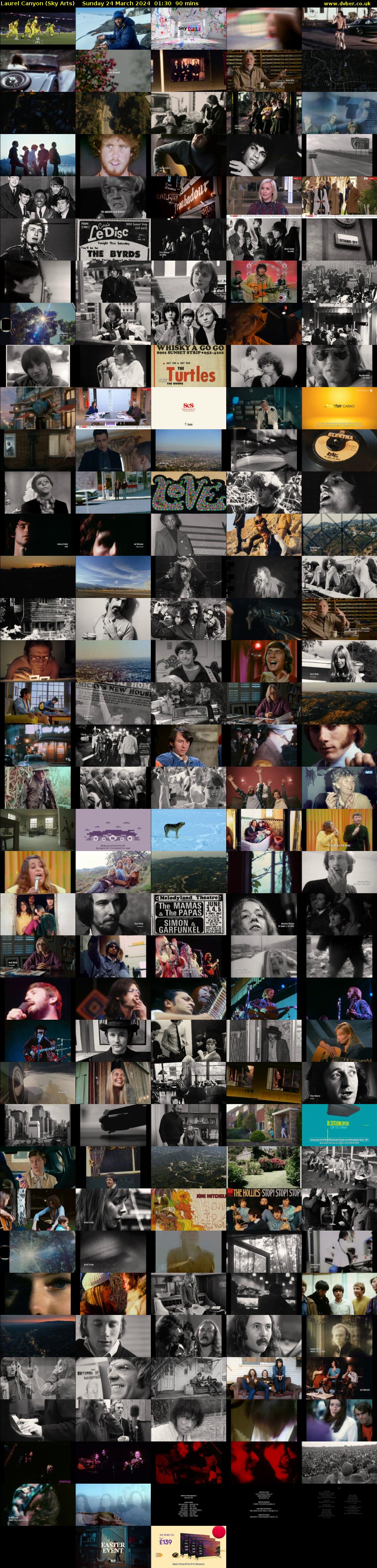 Laurel Canyon (Sky Arts) Sunday 24 March 2024 01:30 - 03:00