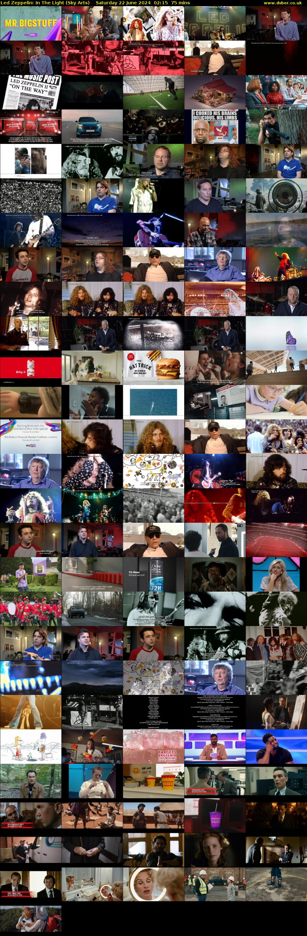 Led Zeppelin: In The Light (Sky Arts) Saturday 22 June 2024 02:15 - 03:30
