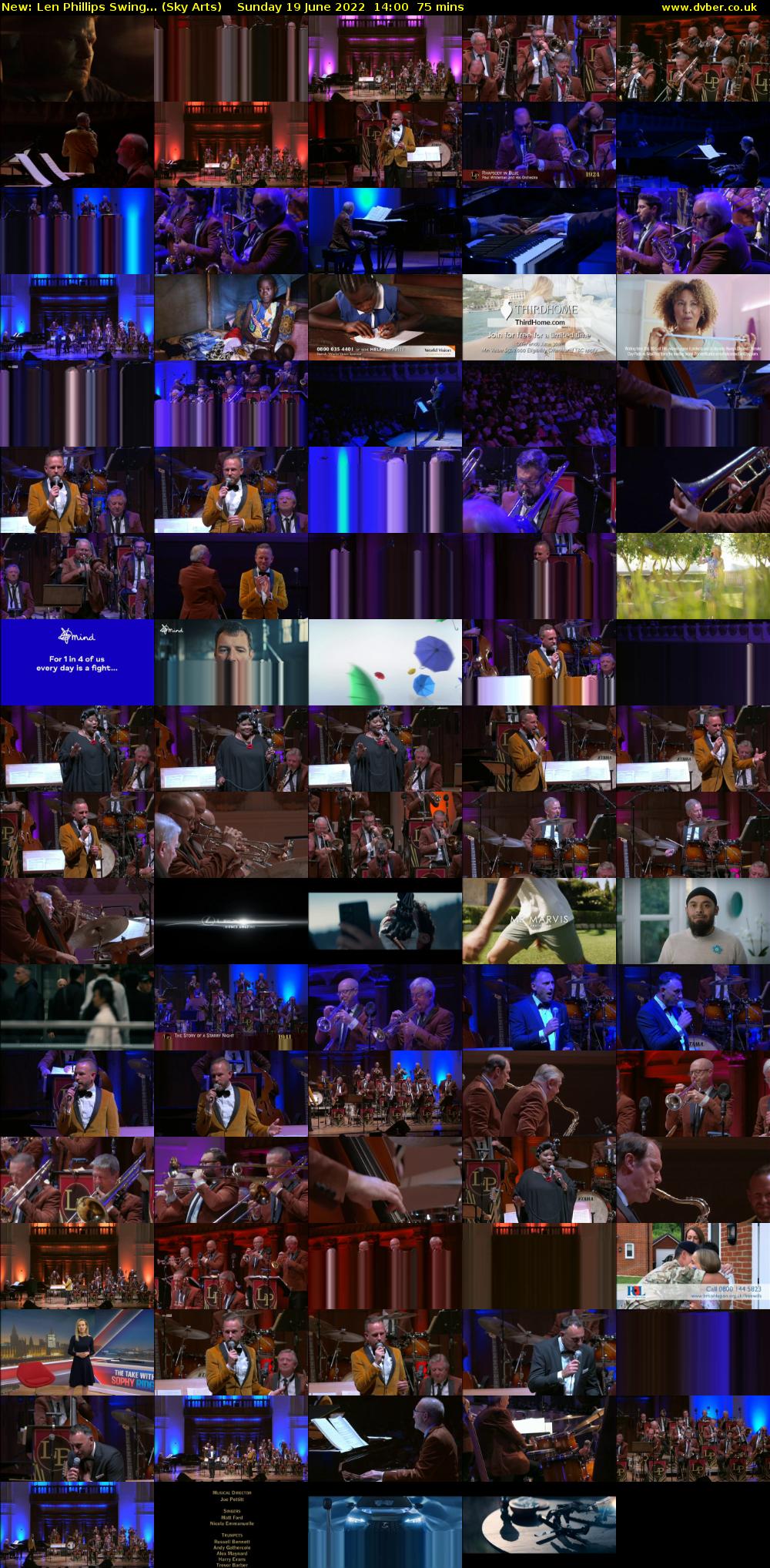 Len Phillips Swing... (Sky Arts) Sunday 19 June 2022 14:00 - 15:15