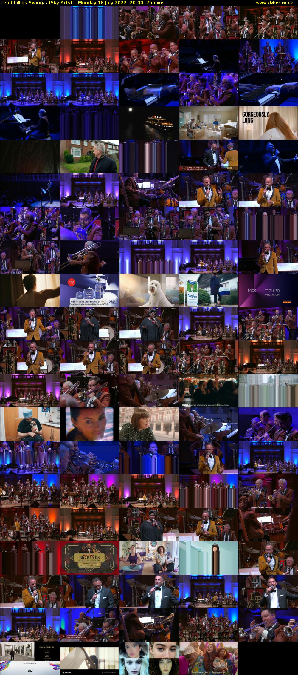 Len Phillips Swing... (Sky Arts) Monday 18 July 2022 20:00 - 21:15