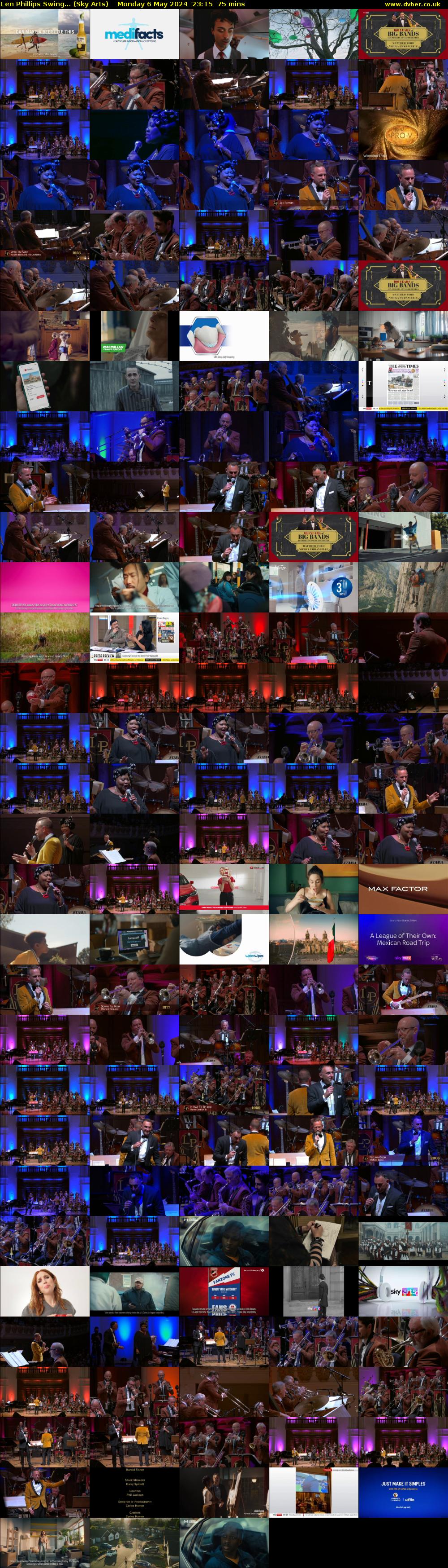 Len Phillips Swing... (Sky Arts) Monday 6 May 2024 23:15 - 00:30
