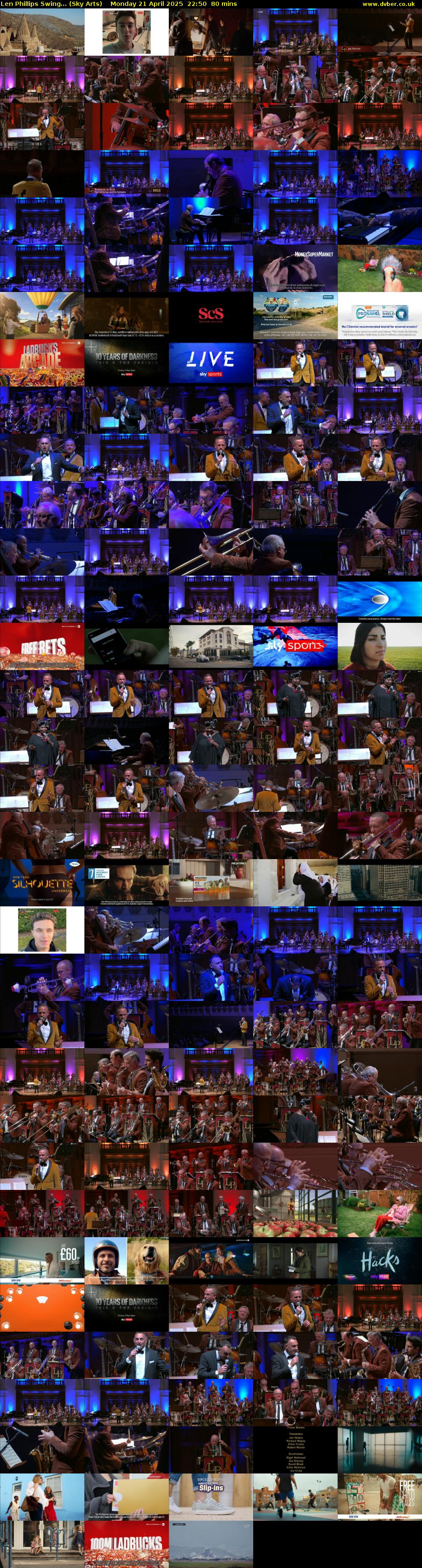 Len Phillips Swing... (Sky Arts) Monday 21 April 2025 22:50 - 00:10